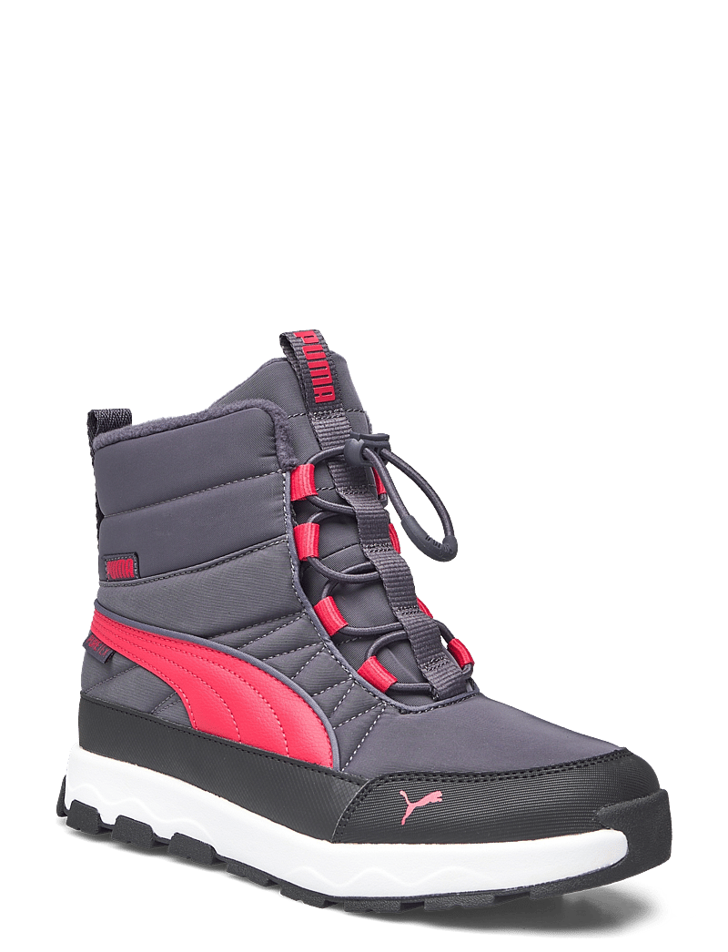 PUMA - Puma Evolve Boot Puretex Jr - kleidung - galactic gray-tart cherry-puma black - 0