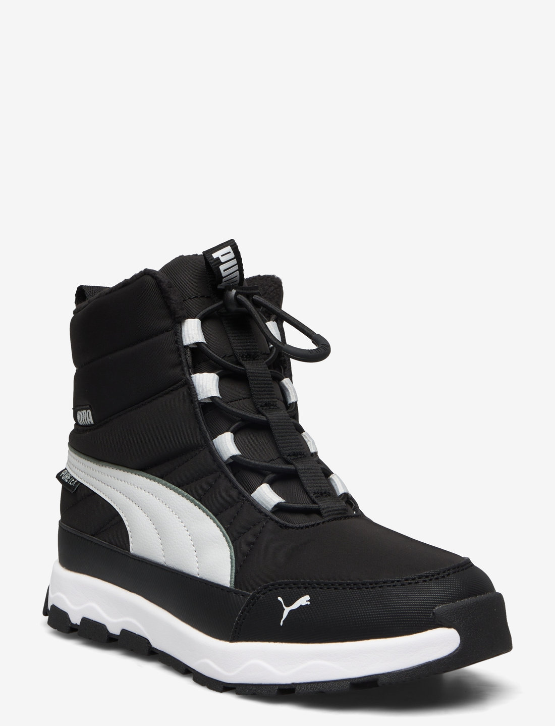 PUMA - Puma Evolve Boot Puretex Jr - kleding - puma black-ash gray-puma white - 0