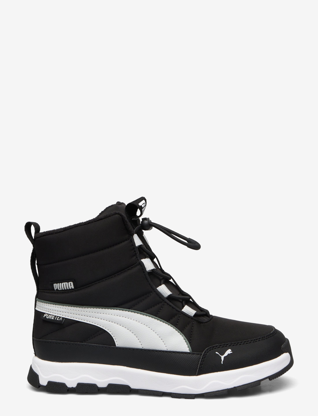 PUMA - Puma Evolve Boot Puretex Jr - kleding - puma black-ash gray-puma white - 1