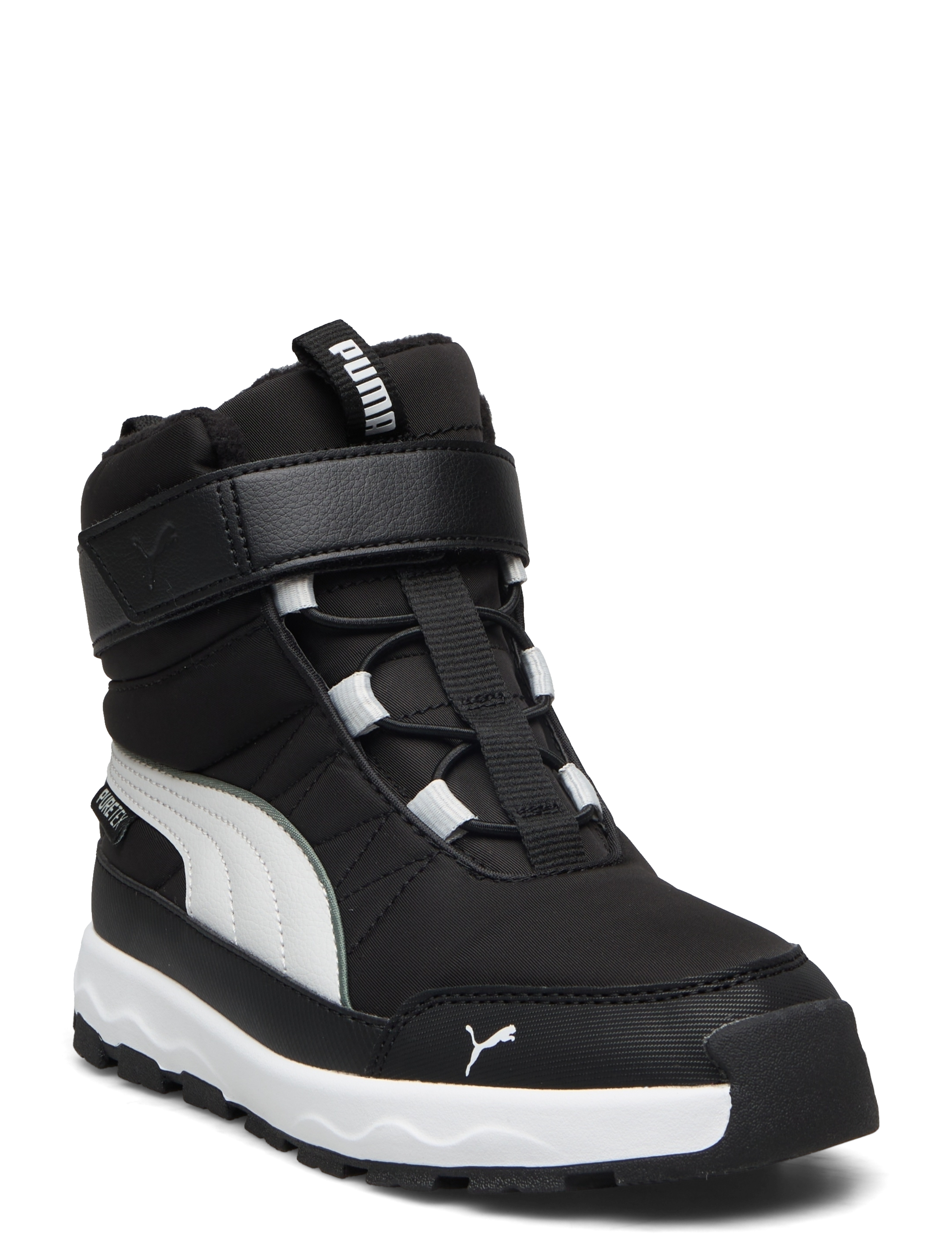 PUMA Evolve Boot Puretex Ac+Ps, 29, Winter Boots, Schwarz - Boots W. Velcro, Kinder