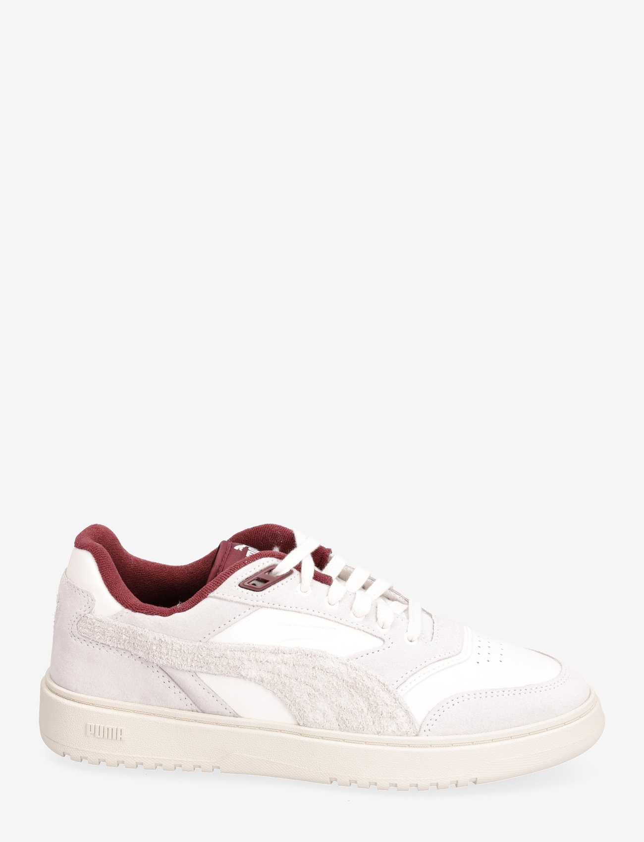 PUMA - PUMA Doublecourt PRM - lave sneakers - warm white-dark jasper - 1