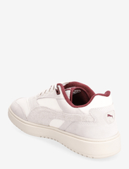 PUMA - PUMA Doublecourt PRM - sportiska stila apavi ar pazeminātu potītes daļu - warm white-dark jasper - 2