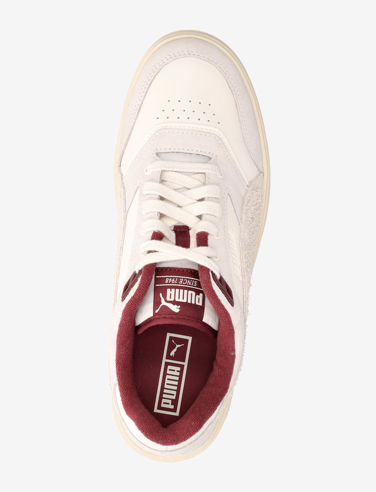 PUMA - PUMA Doublecourt PRM - niedrige sneakers - warm white-dark jasper - 4
