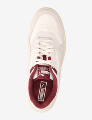 PUMA - PUMA Doublecourt PRM - low top sneakers - warm white-dark jasper - 3