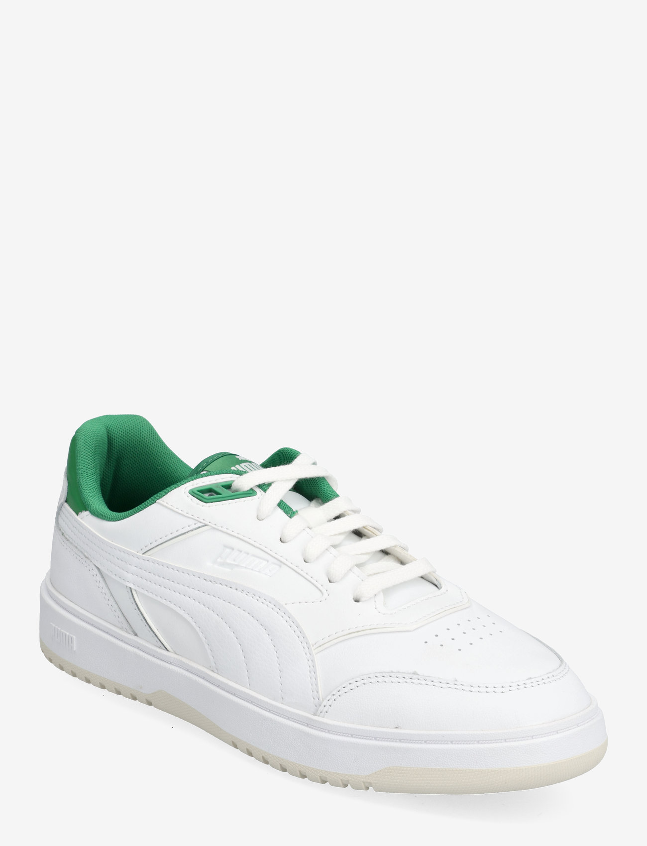 PUMA - PUMA Doublecourt - lave sneakers - puma white-archive green - 1