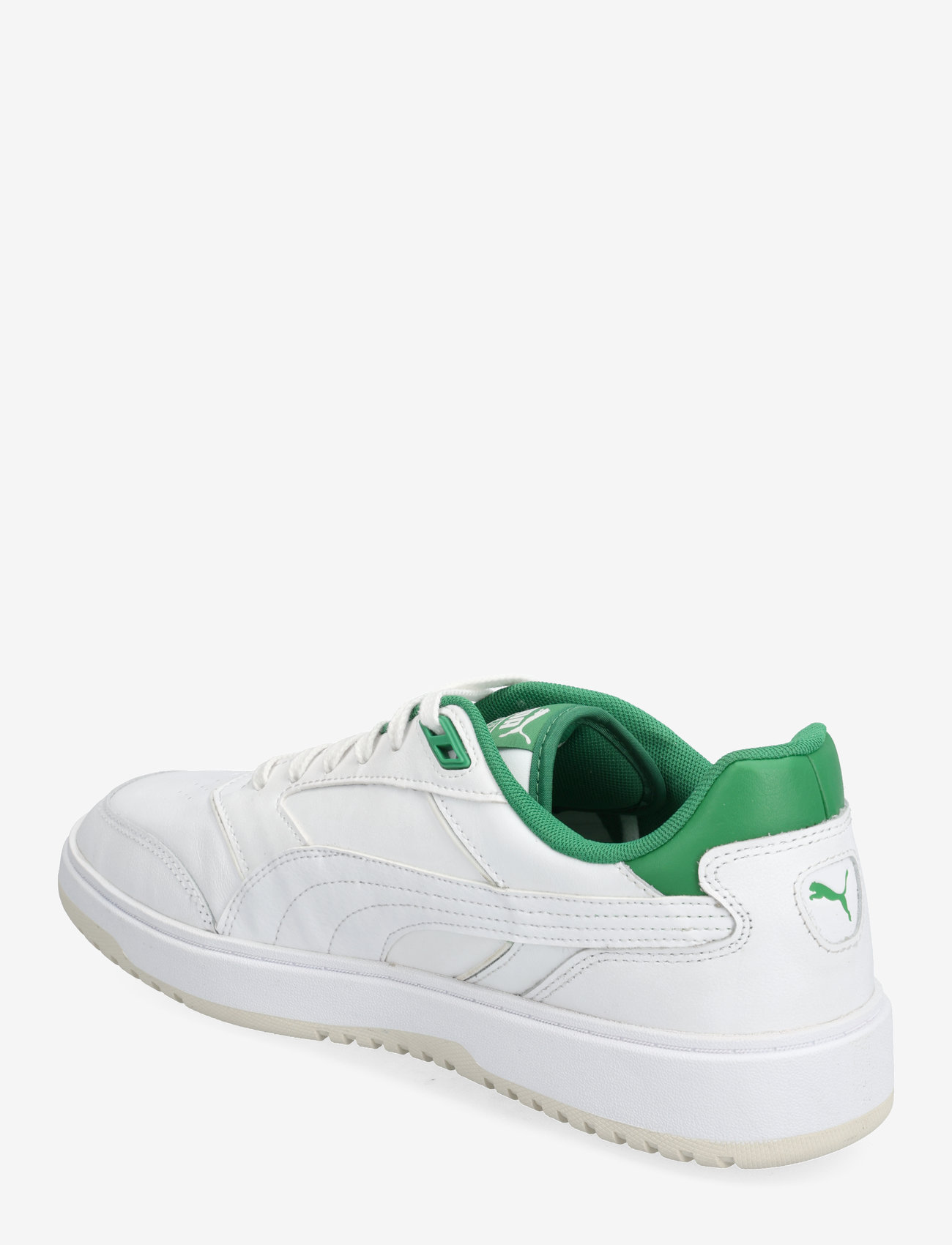 PUMA - PUMA Doublecourt - lave sneakers - puma white-archive green - 3