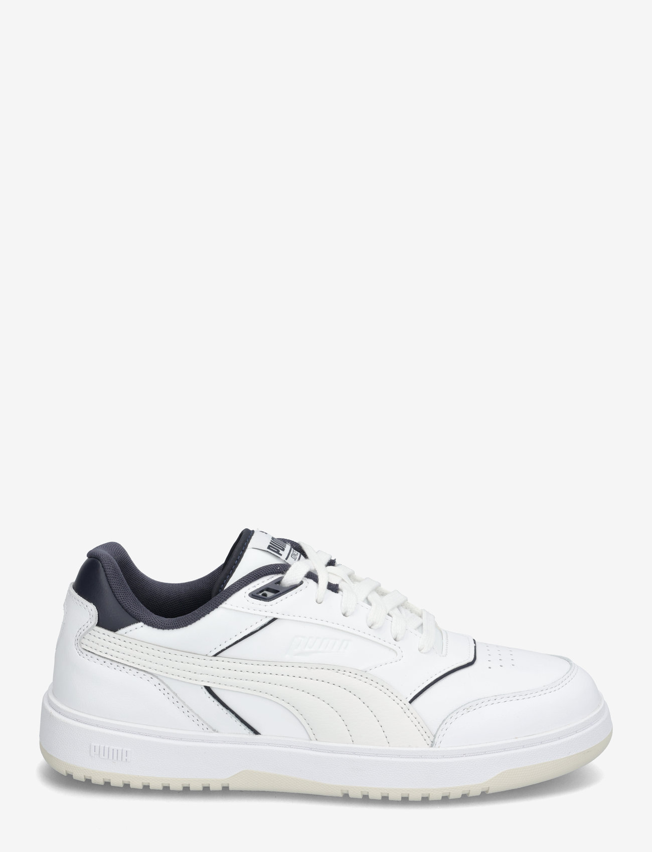 PUMA - PUMA Doublecourt - låga sneakers - puma white-new navy - 1