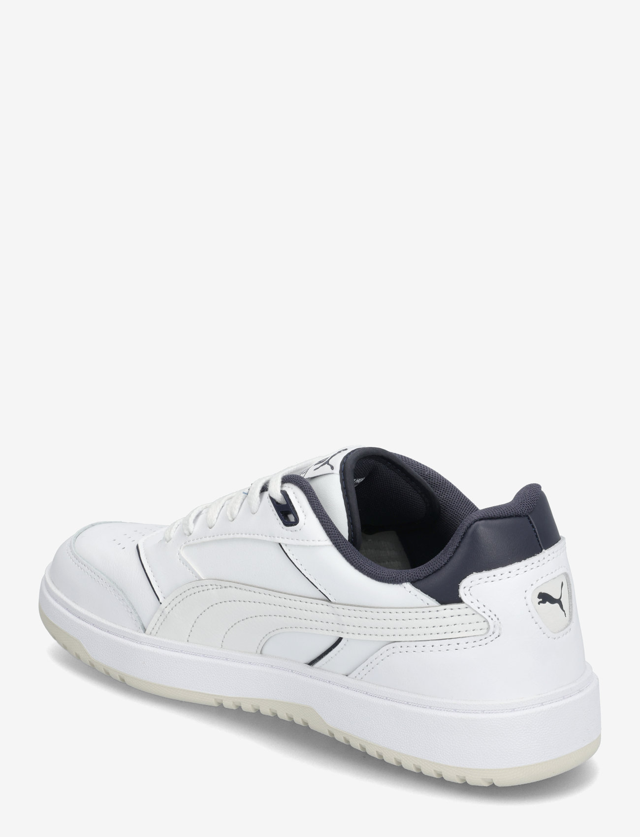 PUMA - PUMA Doublecourt - låga sneakers - puma white-new navy - 2