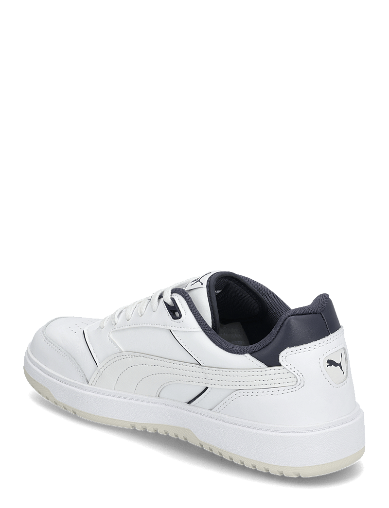 PUMA - PUMA Doublecourt - låga sneakers - puma white-new navy - 2