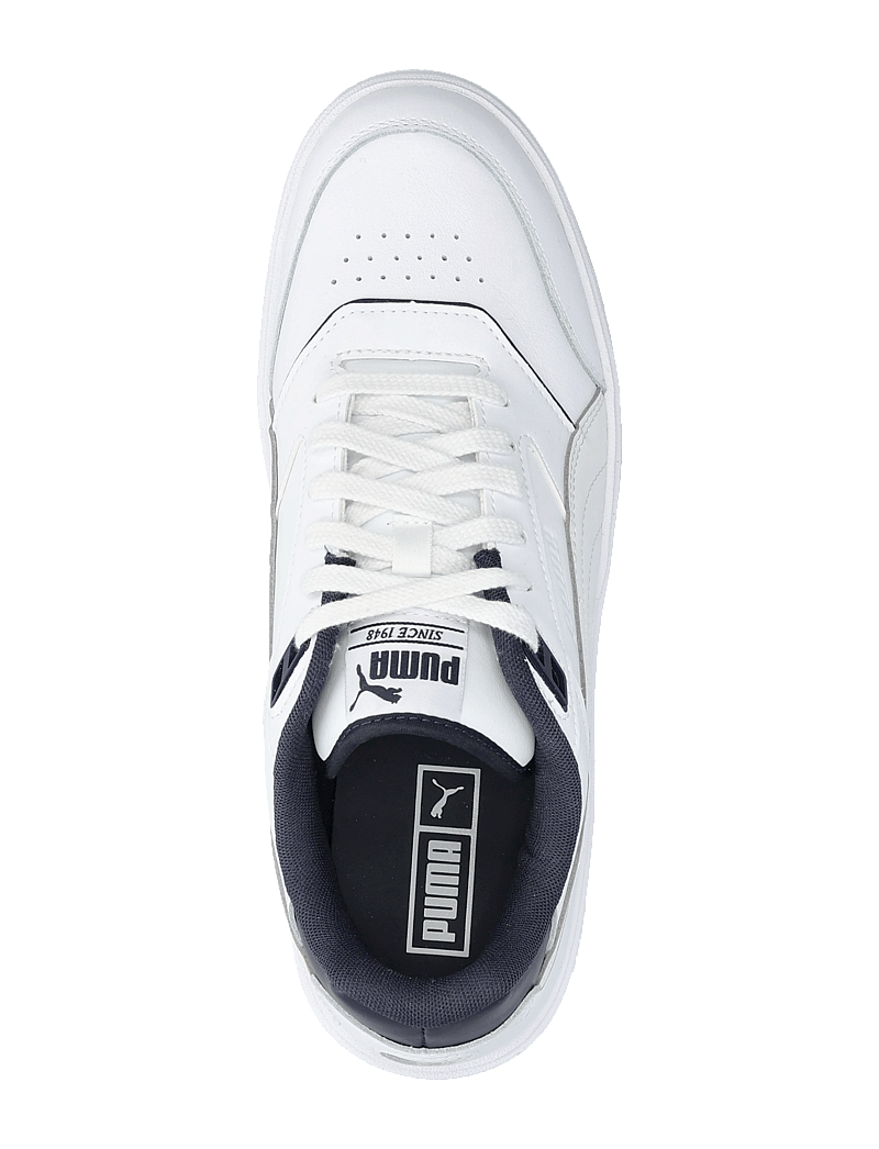 PUMA - PUMA Doublecourt - låga sneakers - puma white-new navy - 3