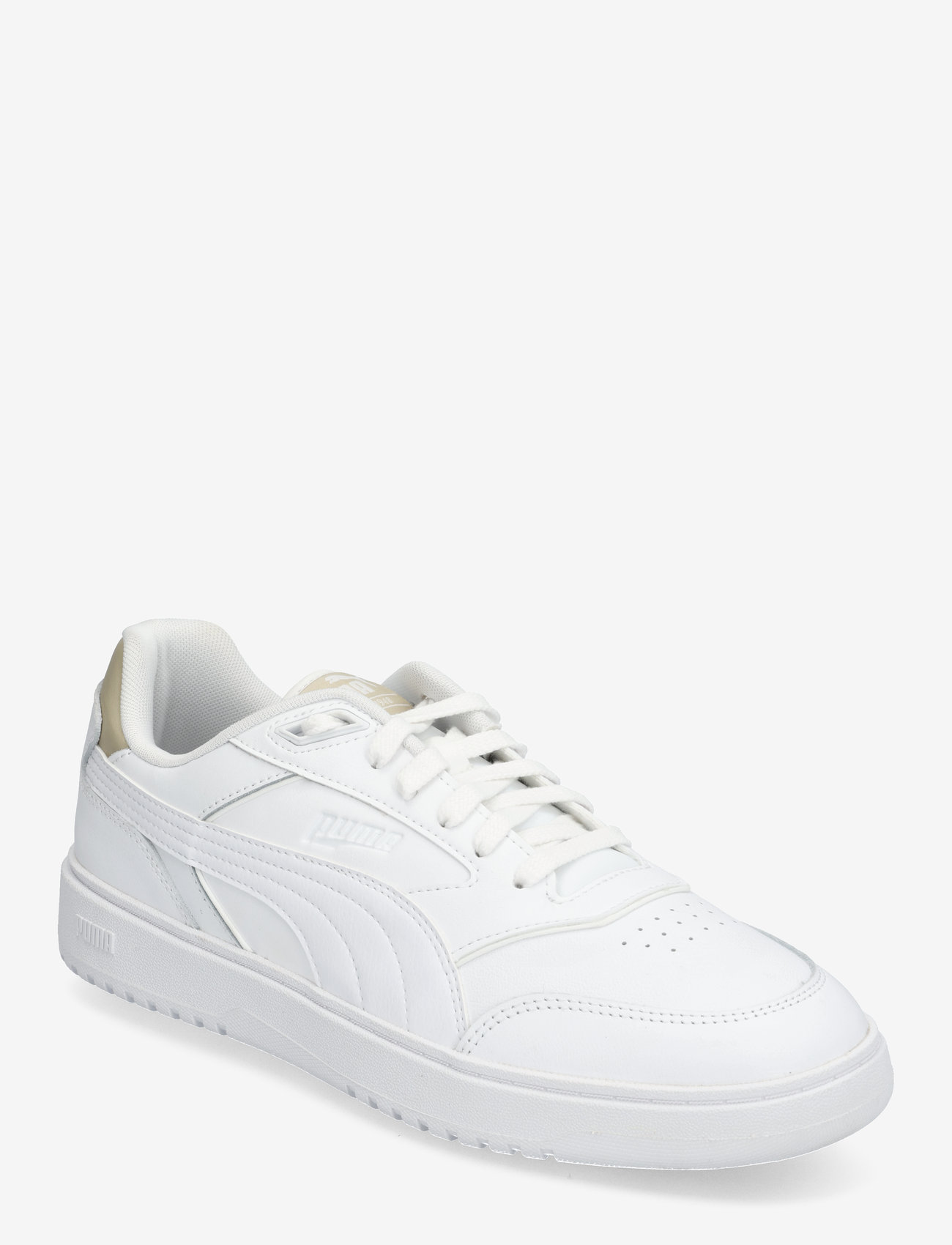 PUMA - PUMA Doublecourt - lave sneakers - puma white-putty - 0