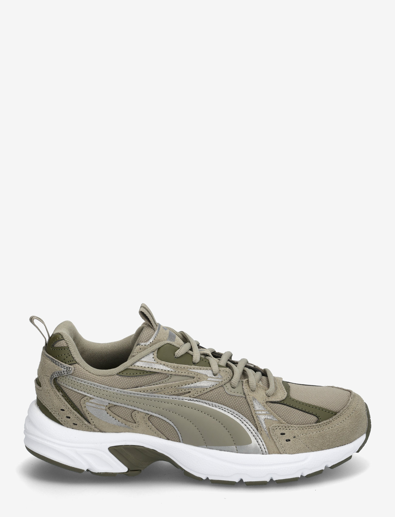 PUMA - Milenio Tech Suede - velvet moss-puma aged silver - 1