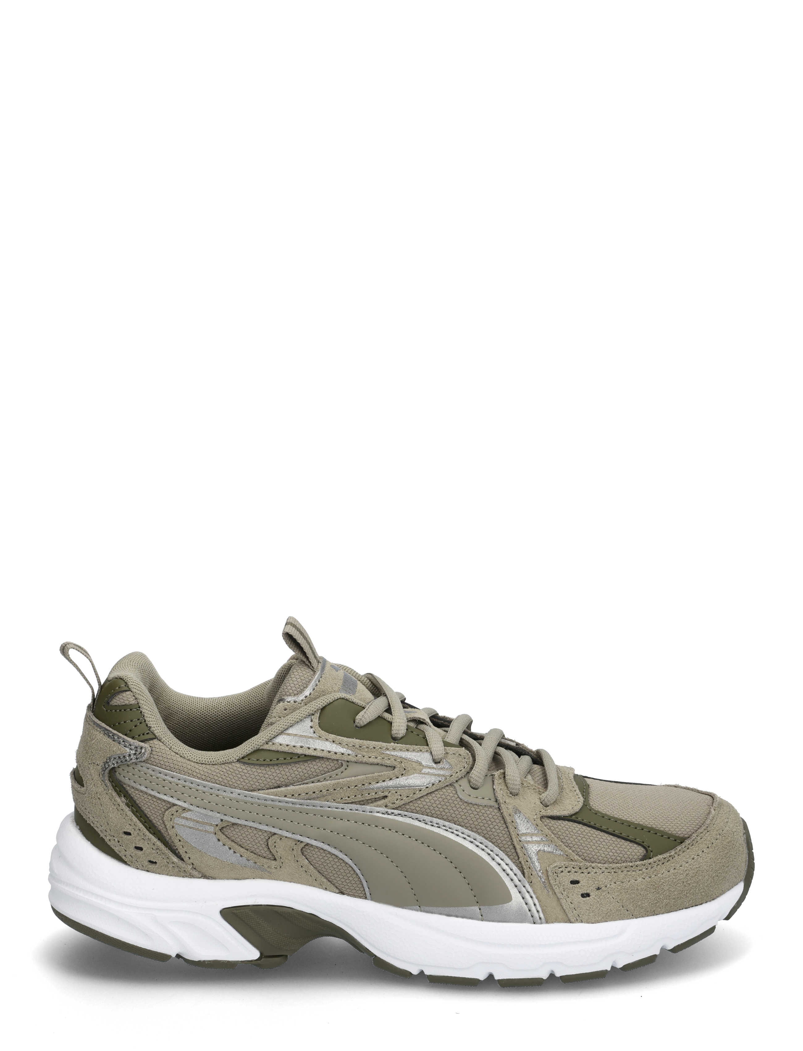 PUMA - Milenio Tech Suede - velvet moss-puma aged silver - 1