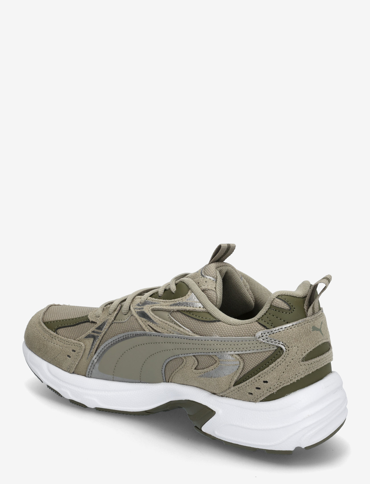 PUMA - Milenio Tech Suede - velvet moss-puma aged silver - 2