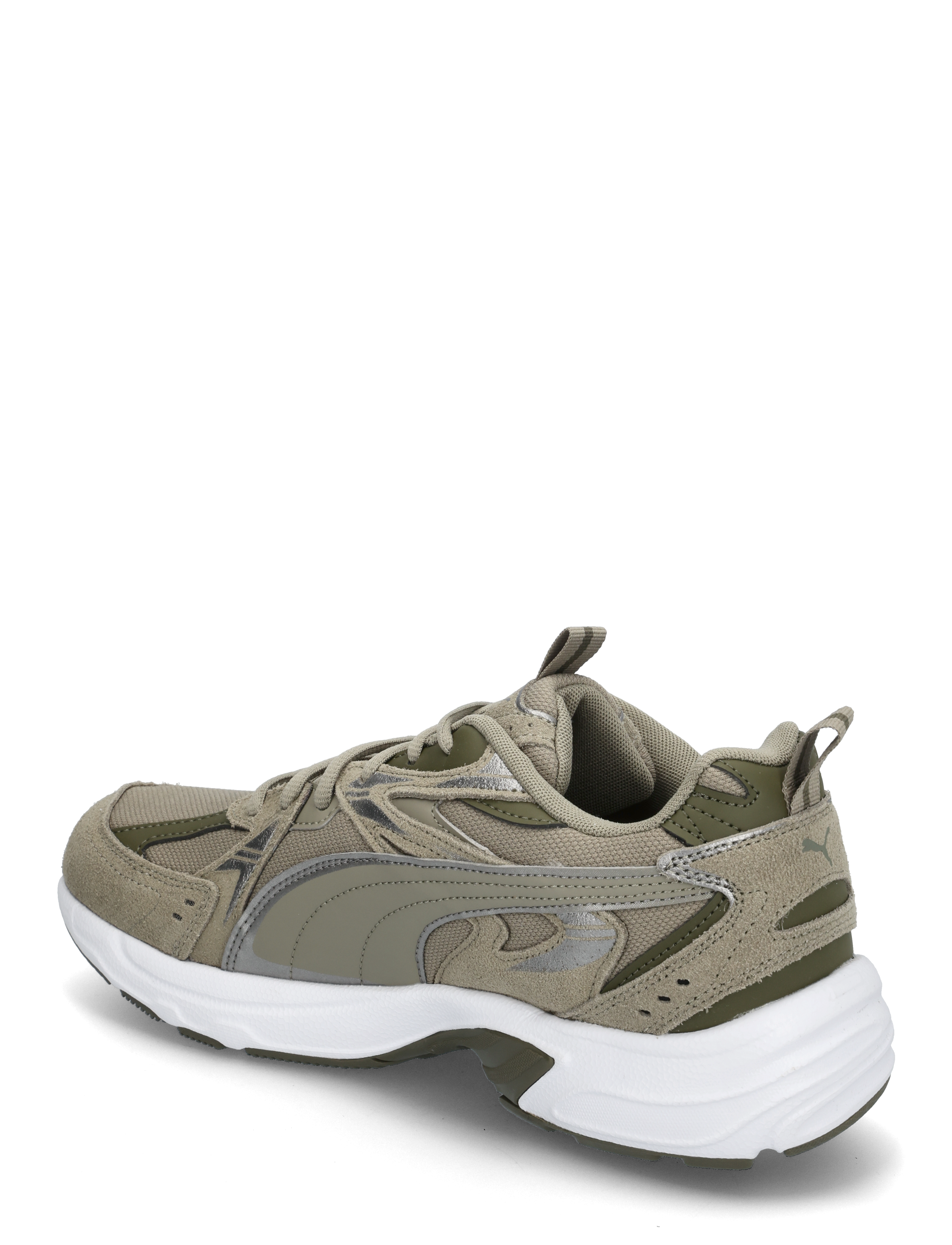 PUMA - Milenio Tech Suede - velvet moss-puma aged silver - 2