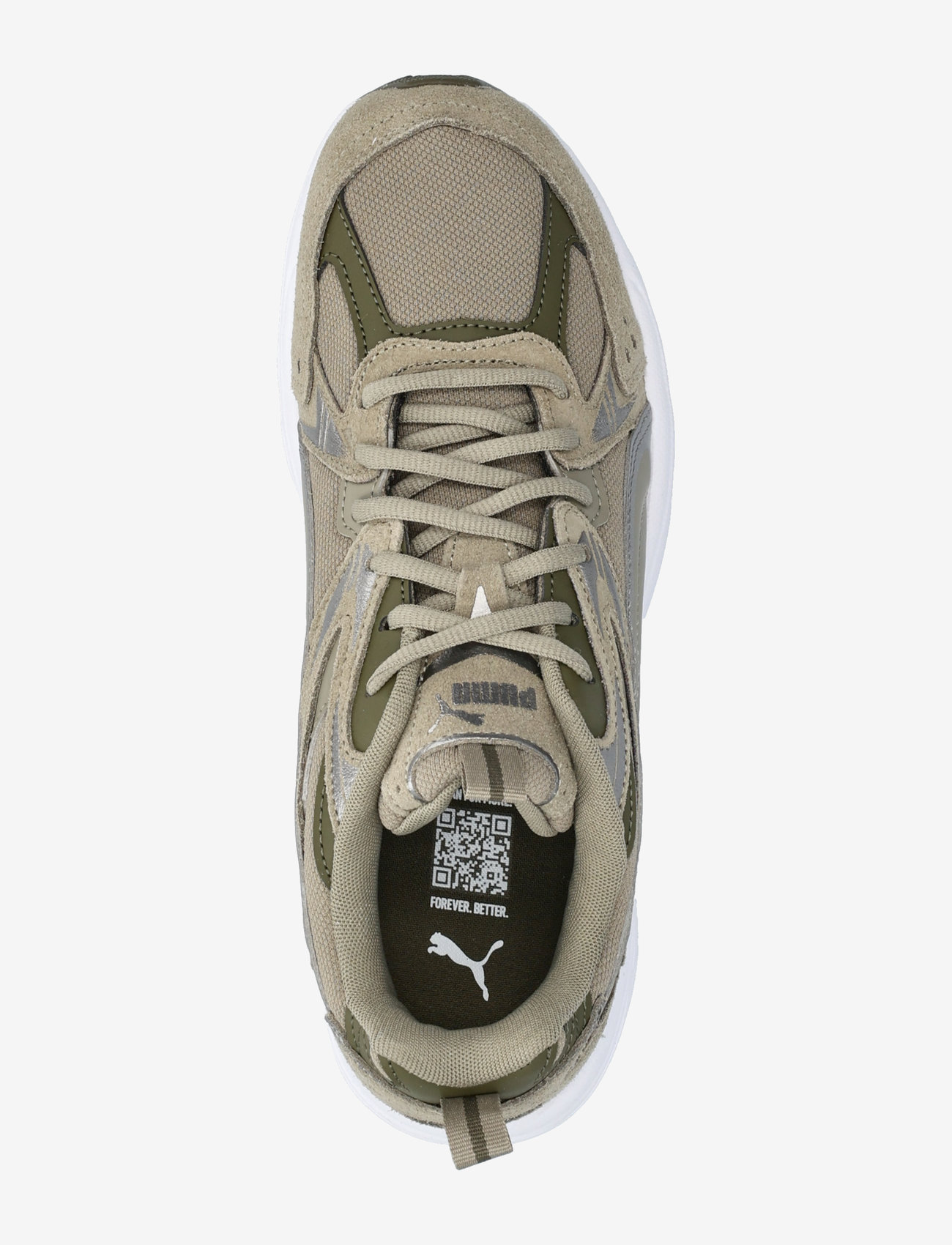 PUMA - Milenio Tech Suede - velvet moss-puma aged silver - 3