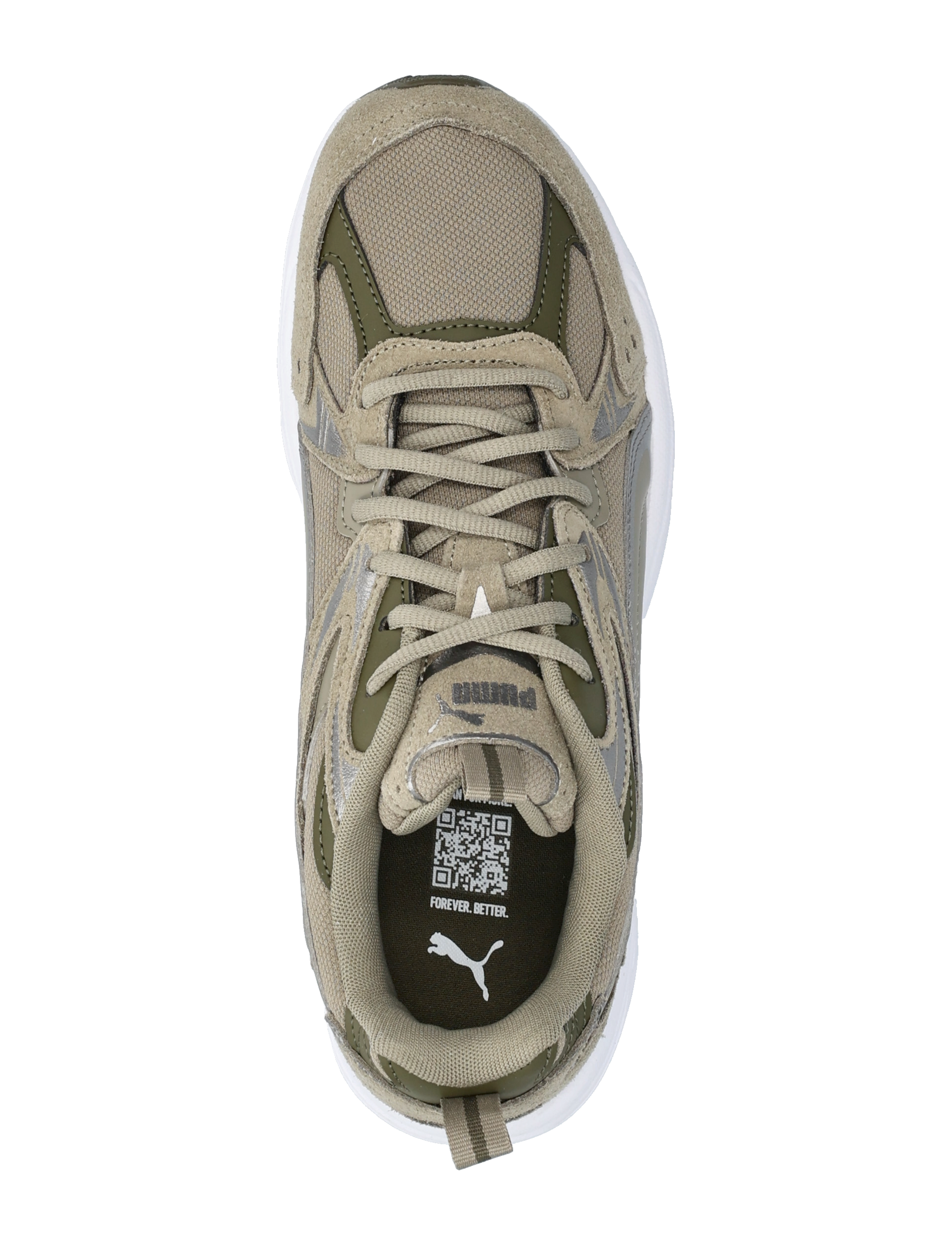 PUMA - Milenio Tech Suede - velvet moss-puma aged silver - 3