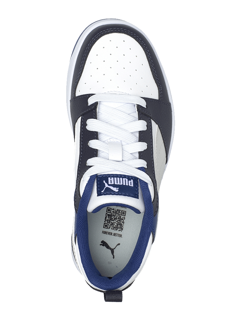 PUMA - Puma Rebound V6 Lo PS - kläder - puma white-feather gray-puma black - 3