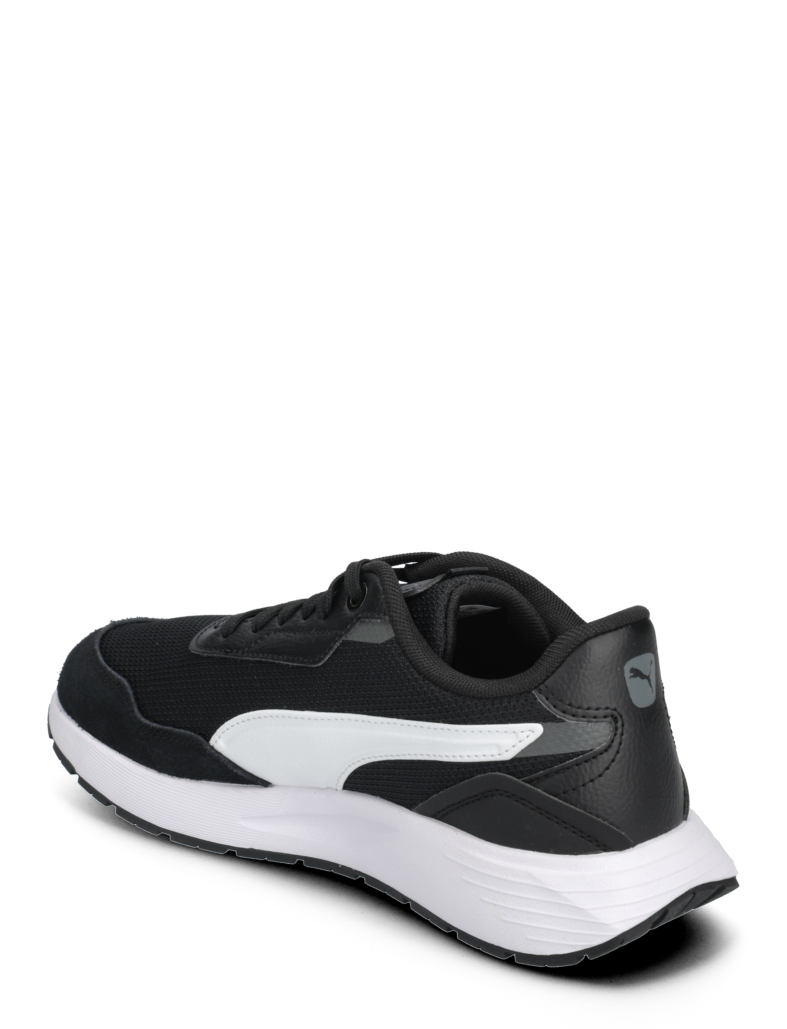 PUMA - Puma Runtamed Jr - puma black-puma white-shadow gray - 2