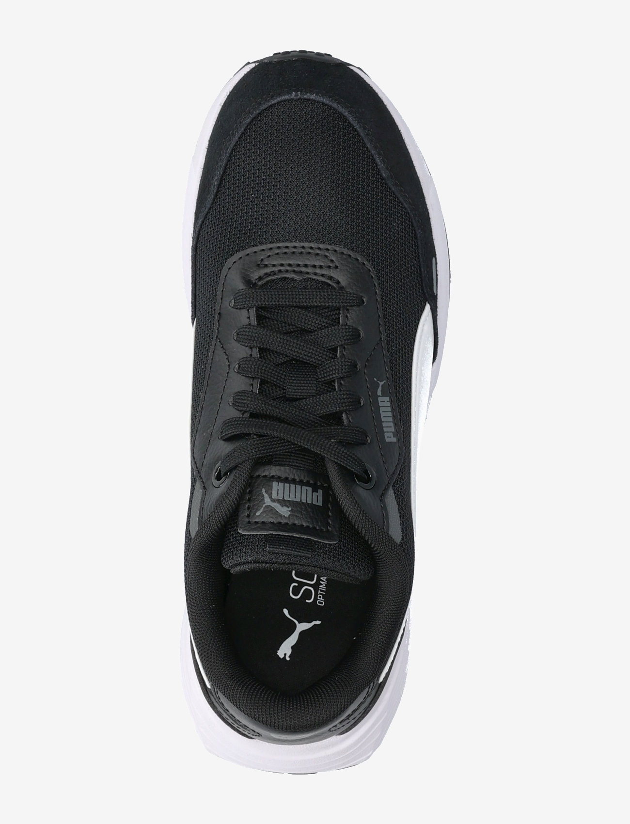 PUMA - Puma Runtamed Jr - puma black-puma white-shadow gray - 3