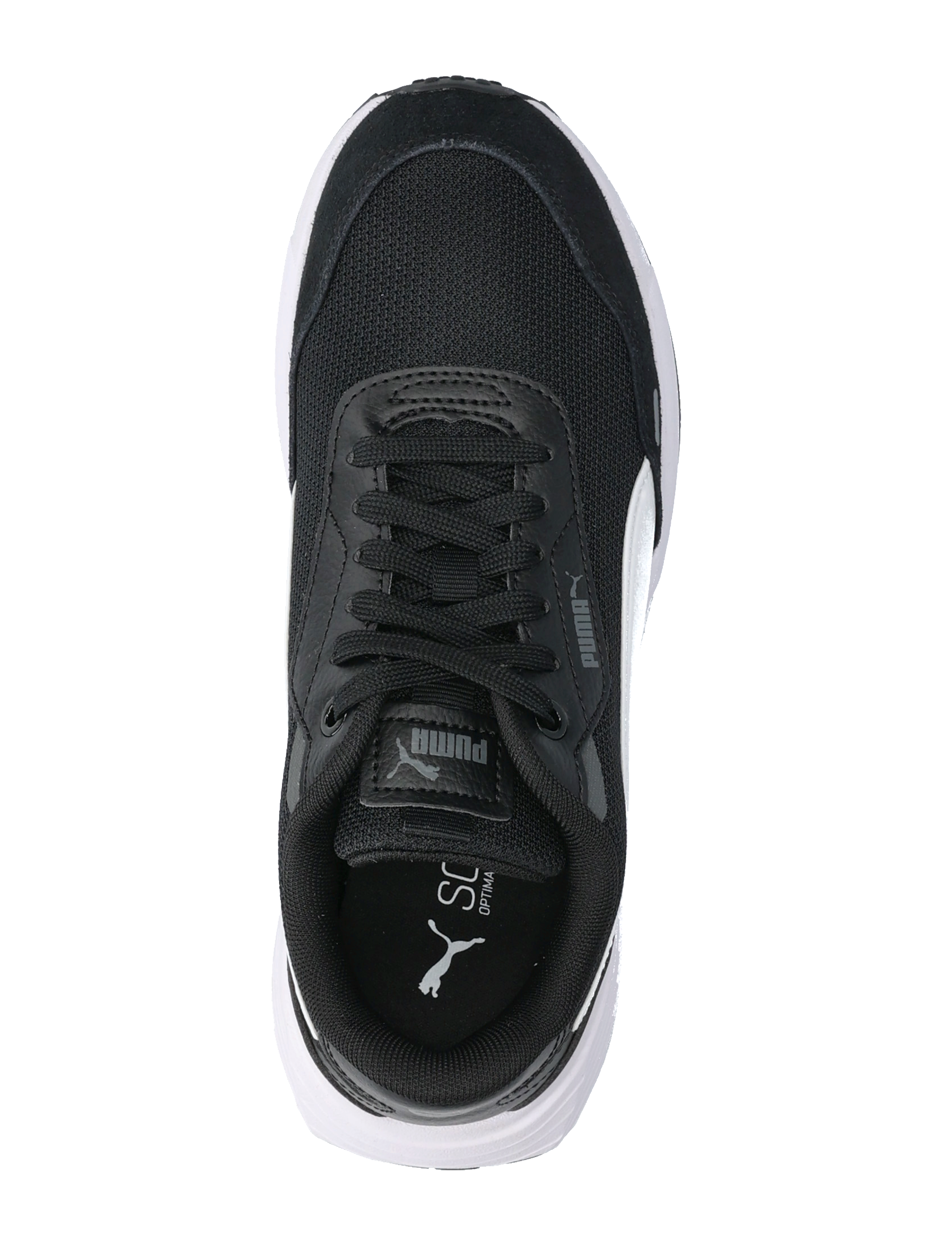 PUMA - Puma Runtamed Jr - puma black-puma white-shadow gray - 3