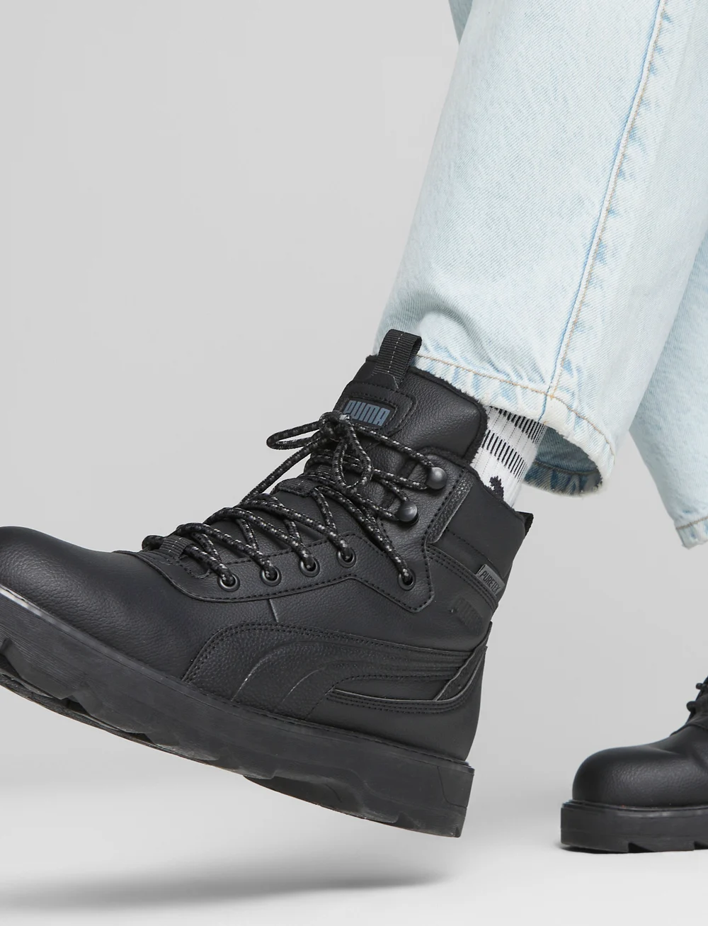 PUMA - Desierto v3 Puretex - høje sneakers - puma black-puma black - 0