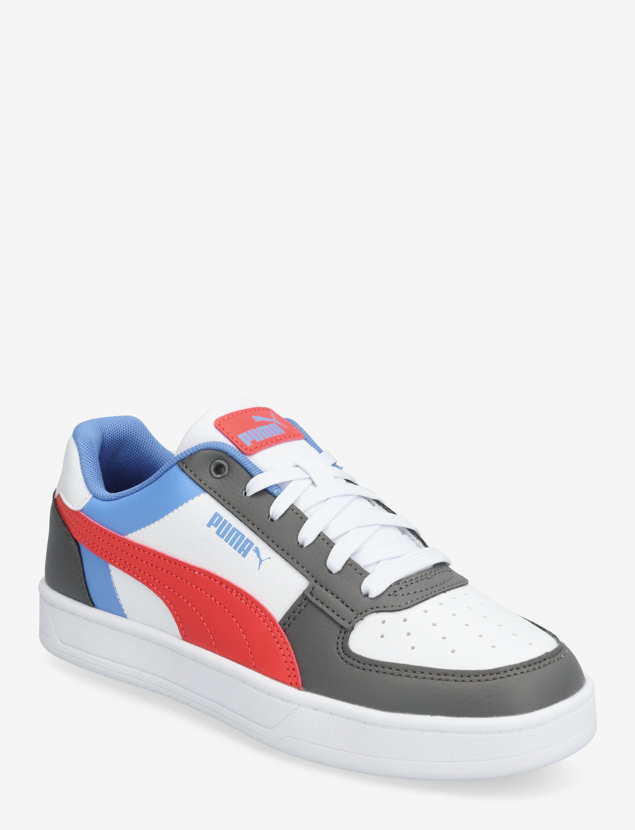 PUMA - Puma Caven 2.0 Block Jr - cool dark gray-blue skies-active red - 0