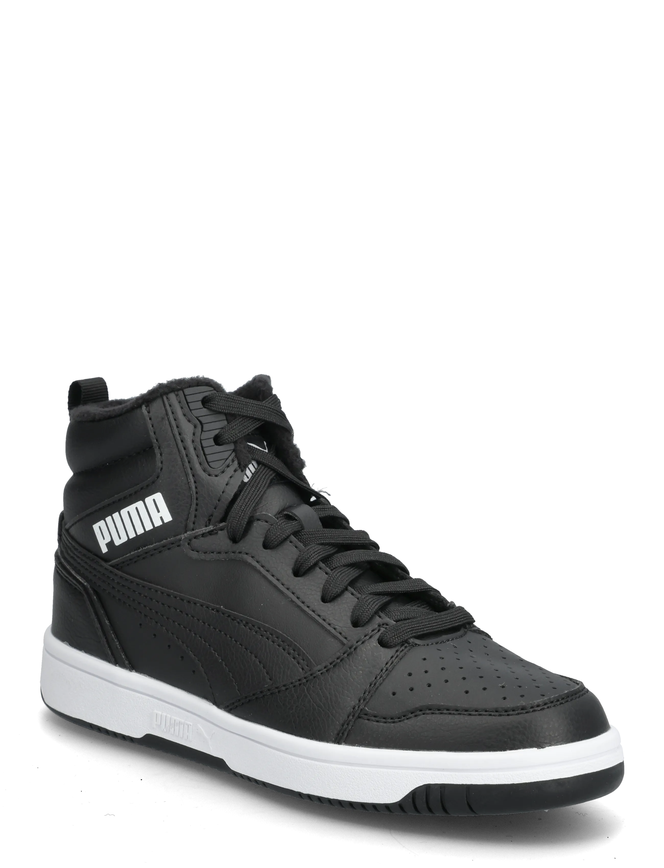 PUMA - Puma Rebound V6 Mid WTR Jr - klær - puma black-puma white - 0