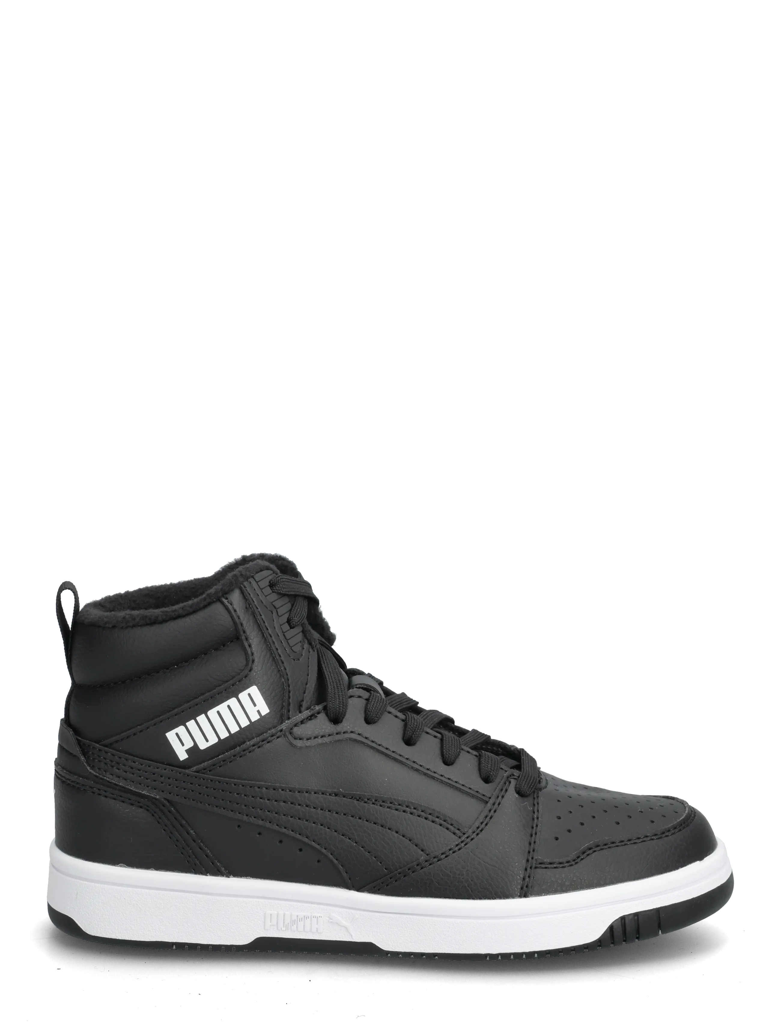 PUMA - Puma Rebound V6 Mid WTR Jr - klær - puma black-puma white - 1