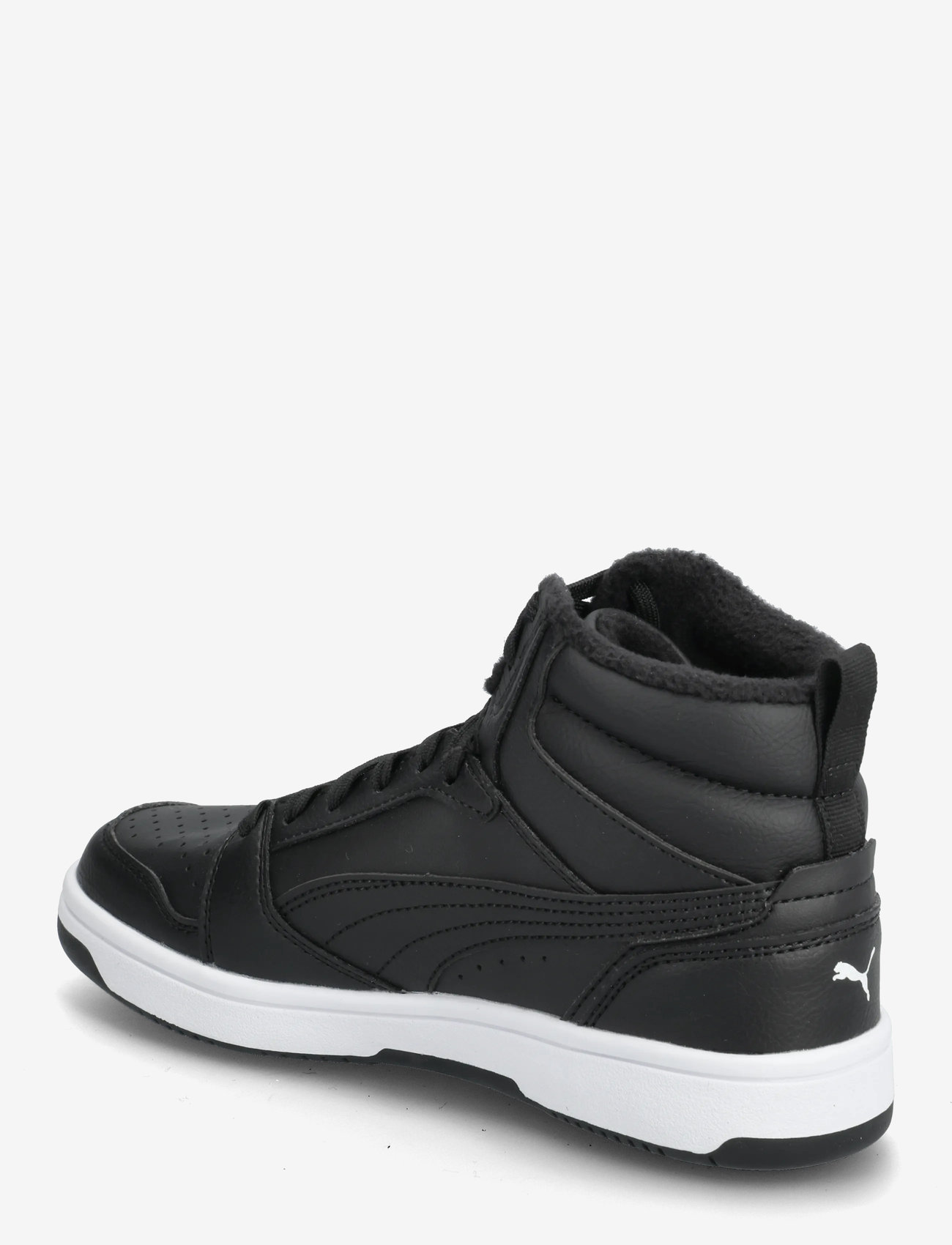 PUMA - Puma Rebound V6 Mid WTR Jr - kläder - puma black-puma white - 2