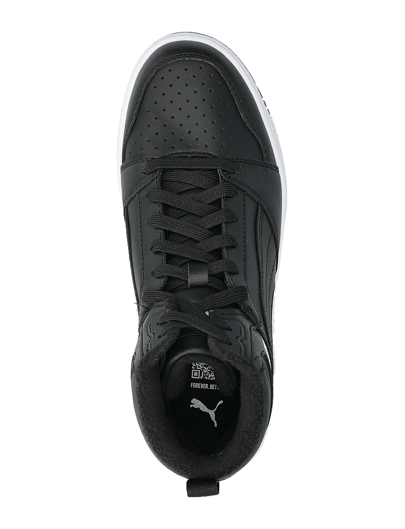 PUMA - Puma Rebound V6 Mid WTR Jr - apģērbs - puma black-puma white - 3