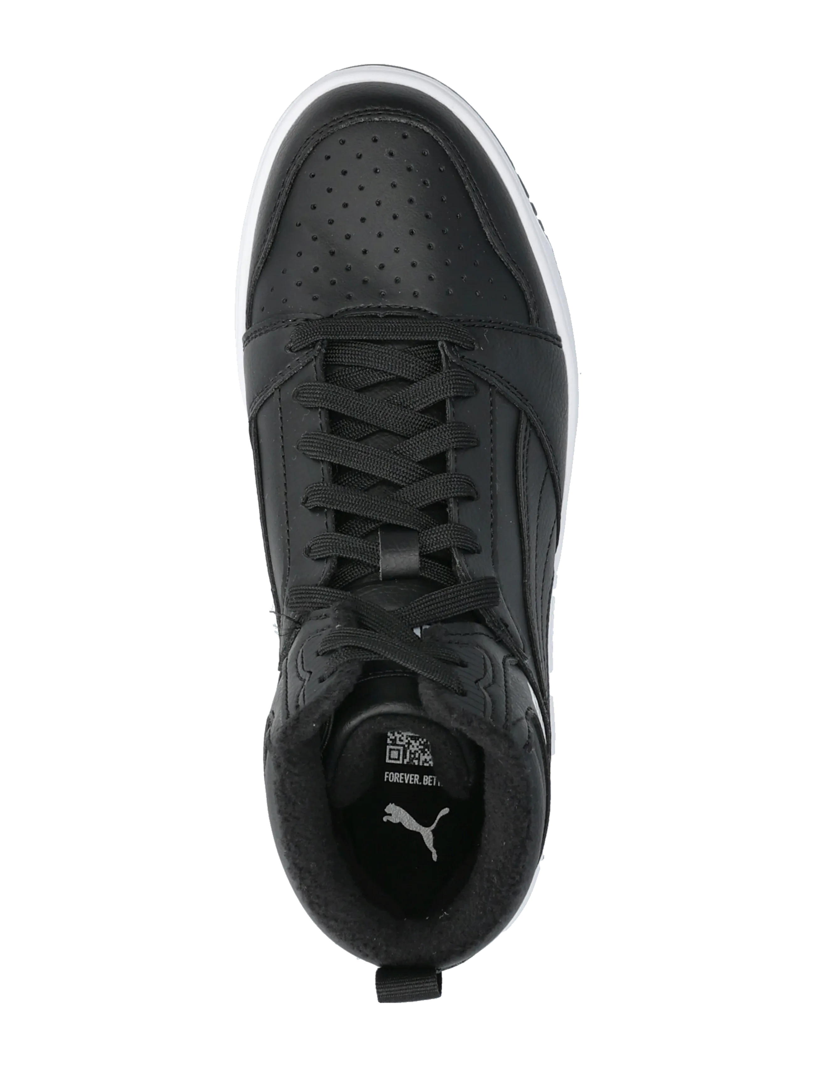 PUMA - Puma Rebound V6 Mid WTR Jr - klær - puma black-puma white - 3