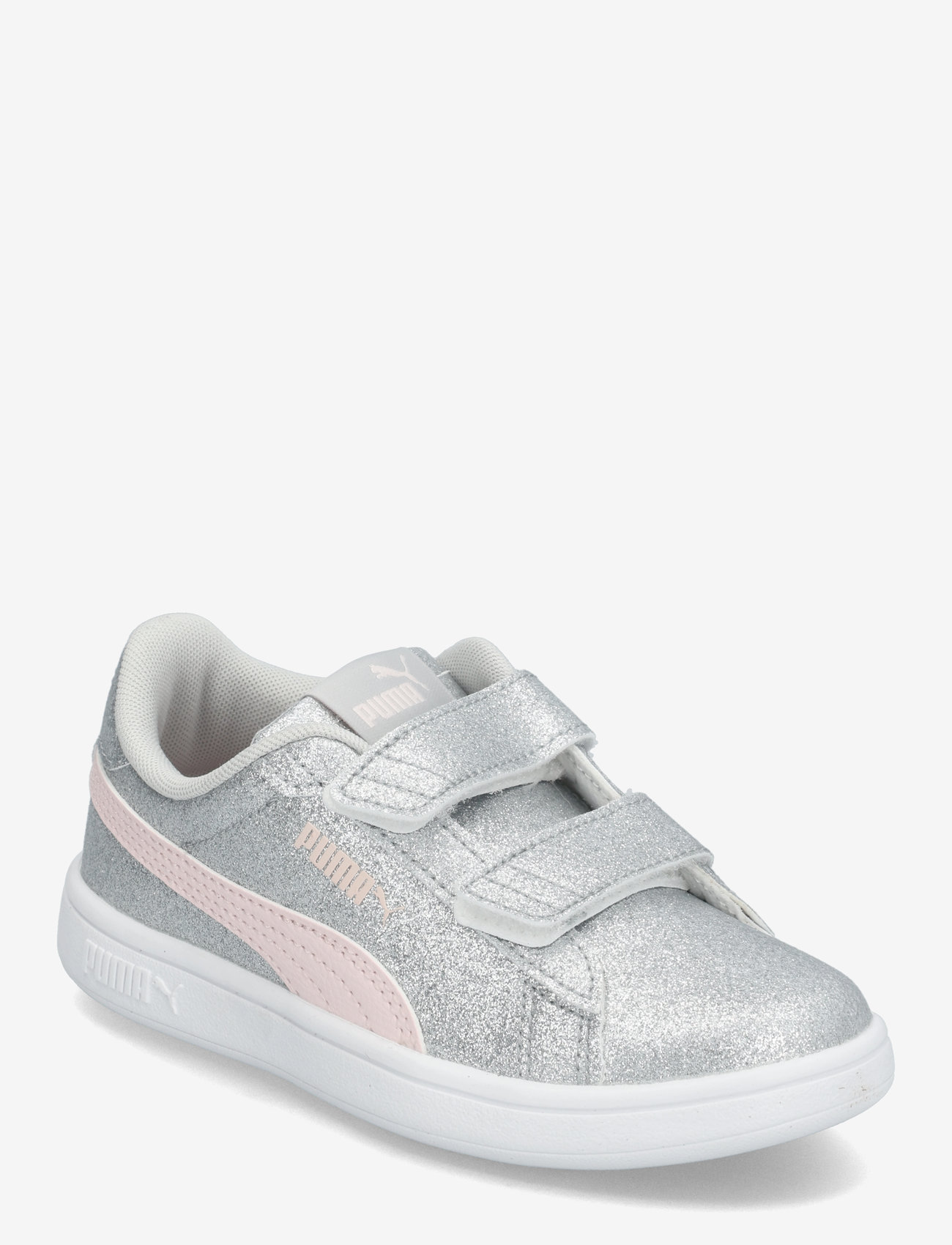 PUMA - Puma Smash 3.0 Glitz Glam V PS - kläder - glacial gray-frosty pink - 0