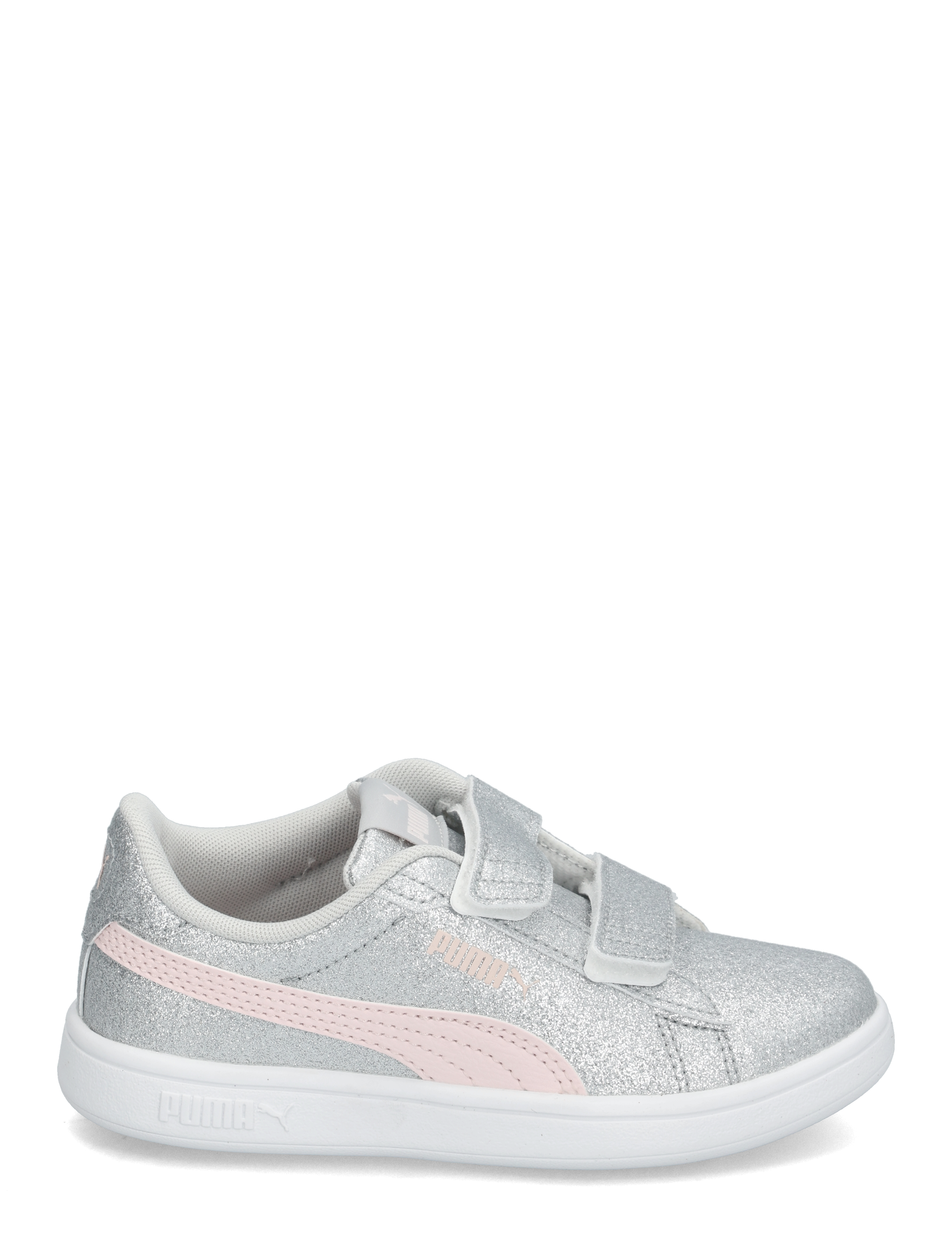 PUMA - Puma Smash 3.0 Glitz Glam V PS - tøj - glacial gray-frosty pink - 1
