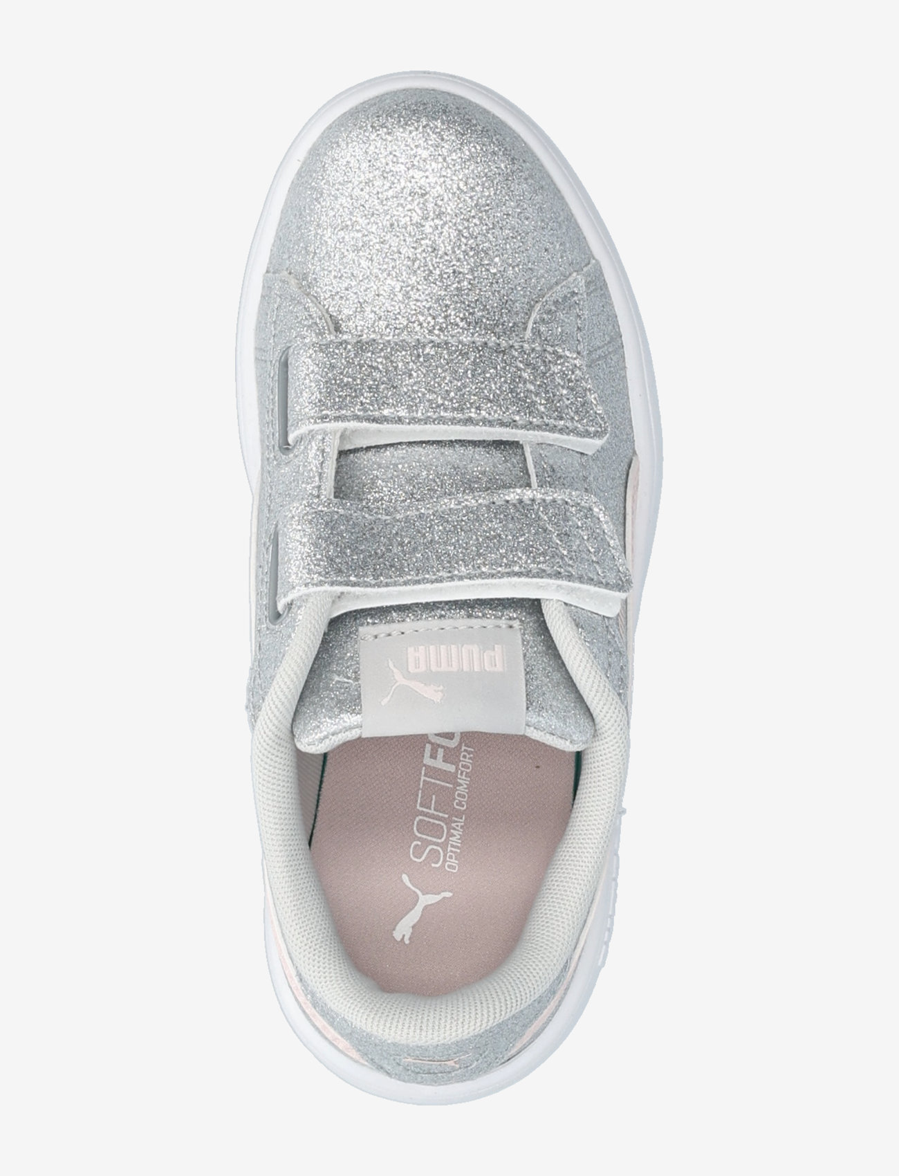 PUMA - Puma Smash 3.0 Glitz Glam V PS - kläder - glacial gray-frosty pink - 3
