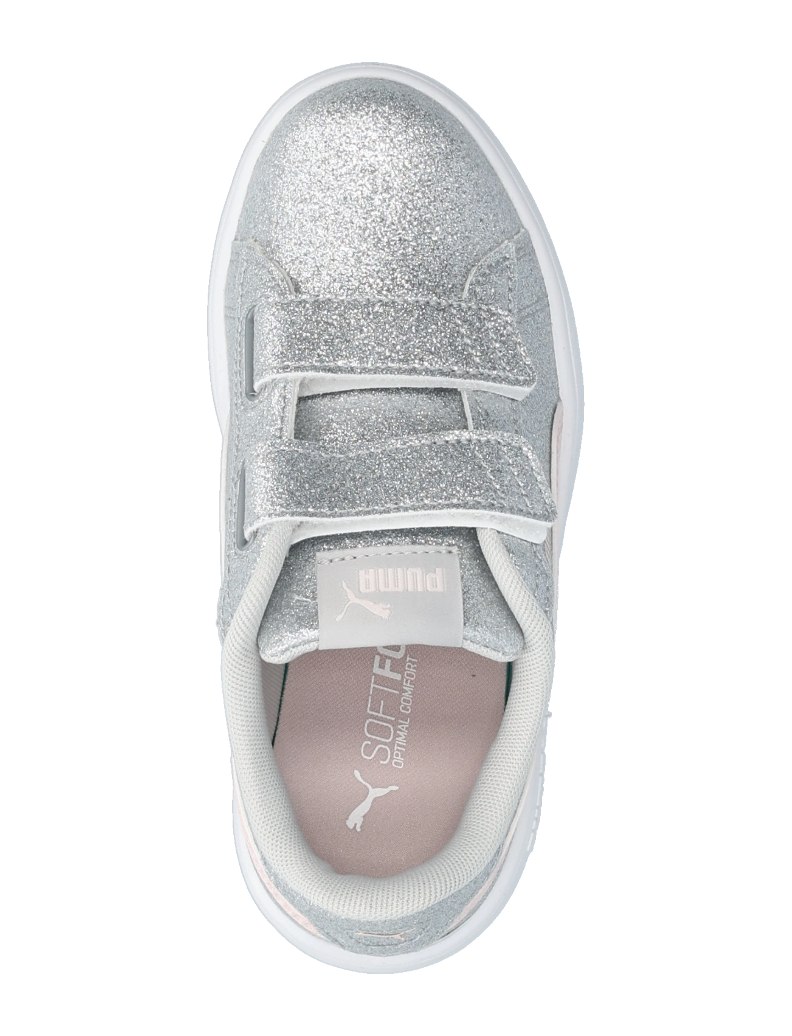 PUMA - Puma Smash 3.0 Glitz Glam V PS - tøj - glacial gray-frosty pink - 3