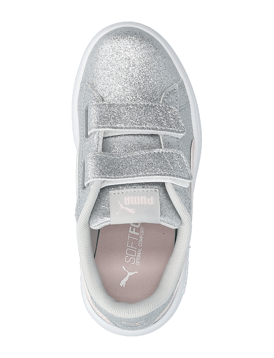 PUMA - Puma Smash 3.0 Glitz Glam V PS - kleidung - glacial gray-frosty pink - 3