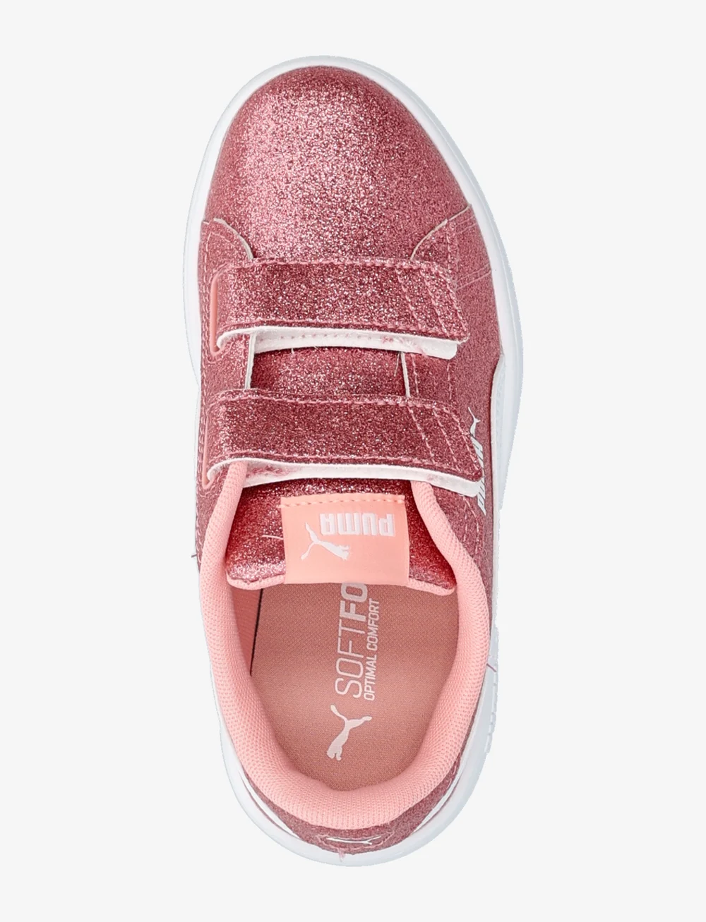 PUMA - Puma Smash 3.0 Glitz Glam V PS - kläder - peach smoothie-puma white - 3