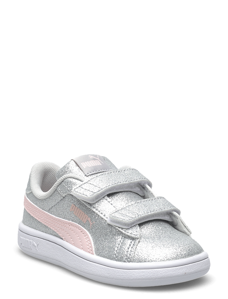 PUMA - Puma Smash 3.0 Glitz Glam V Inf - kläder - glacial gray-frosty pink - 0
