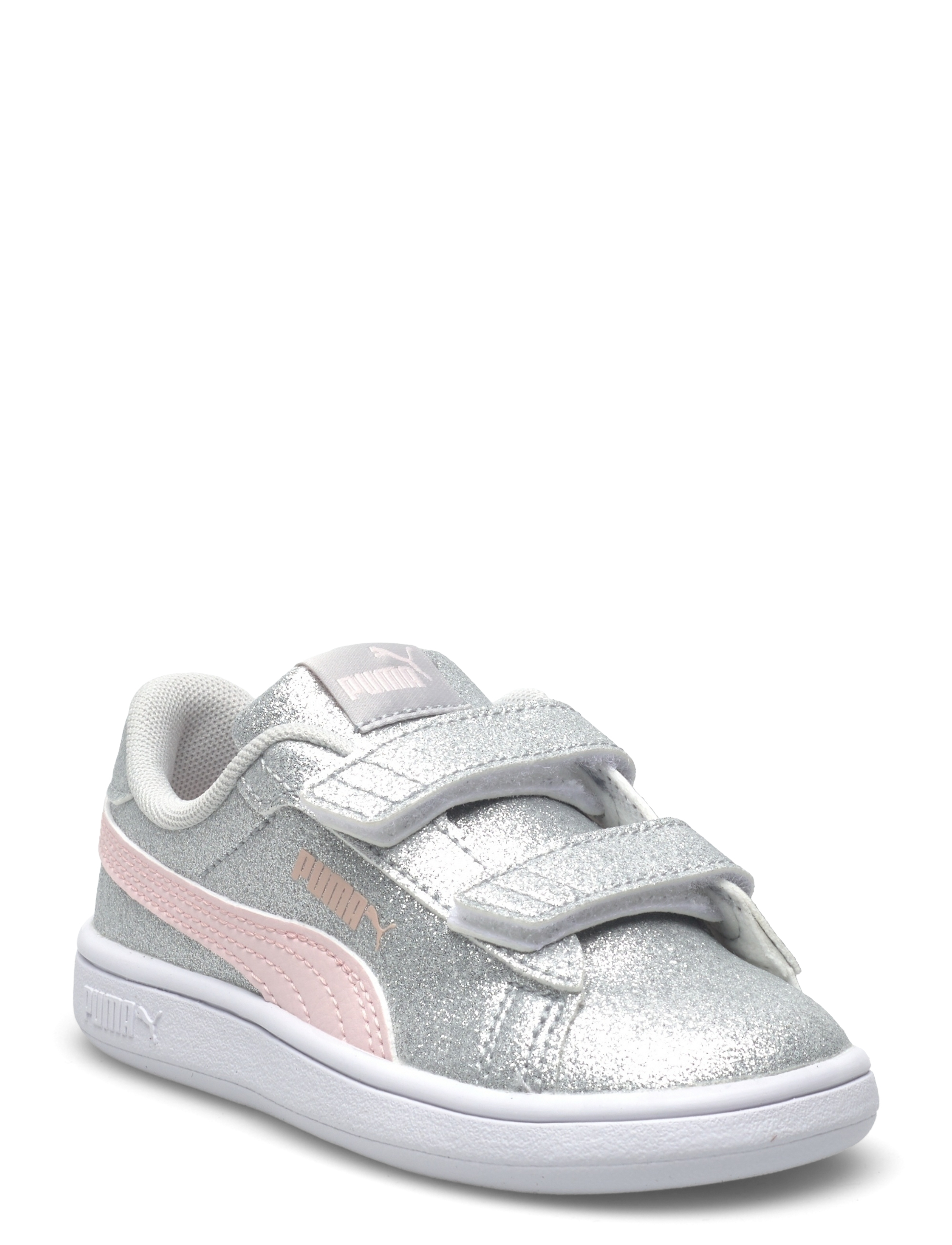 PUMA Puma Smash 3.0 Glitz Glam V Inf - App deal - GLACIAL GRAY-FROSTY PINK / silver