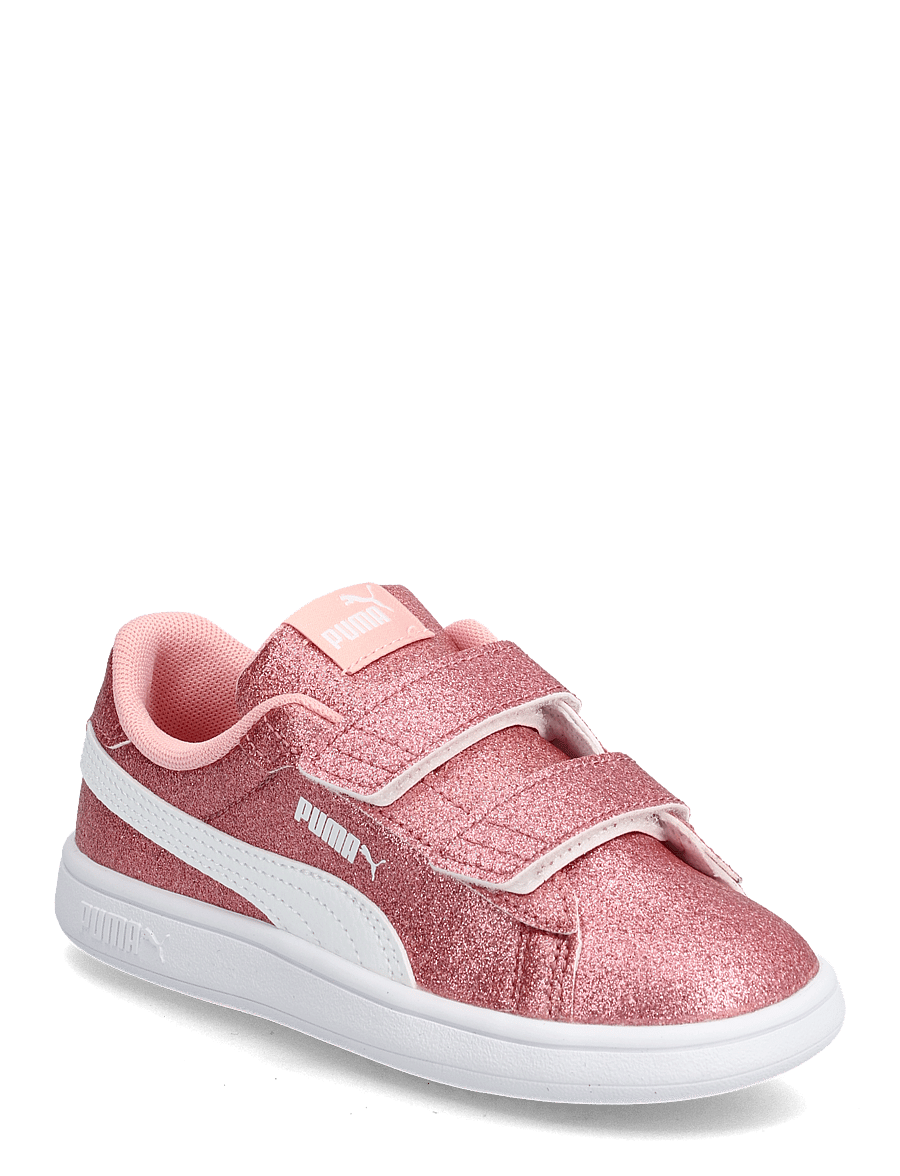 PUMA - Puma Smash 3.0 Glitz Glam V Inf - kleding - peach smoothie-puma white - 0