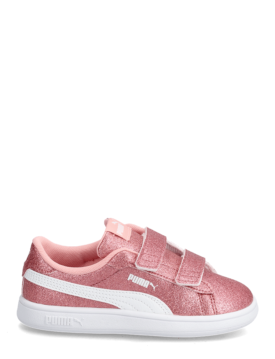 PUMA - Puma Smash 3.0 Glitz Glam V Inf - kleding - peach smoothie-puma white - 1