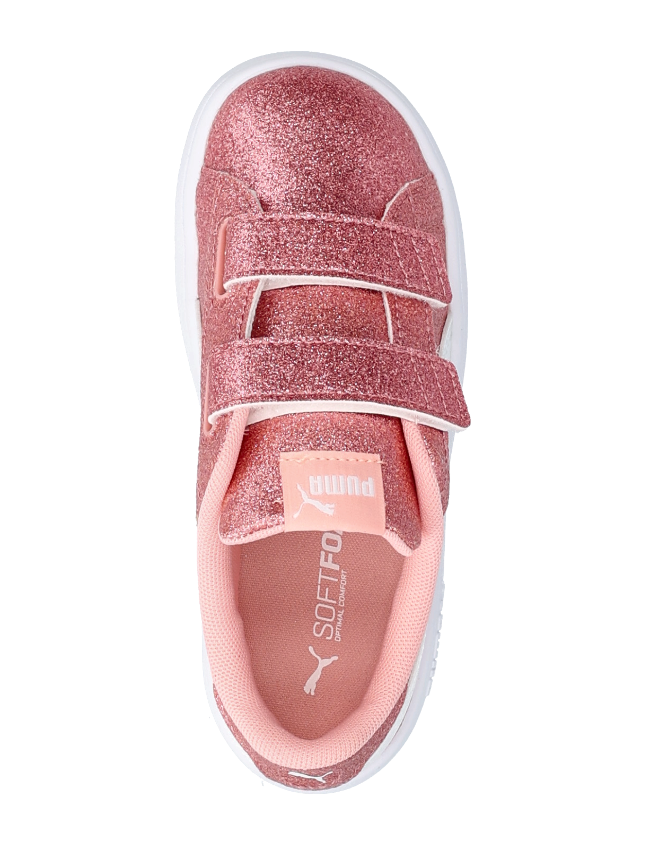 PUMA - Puma Smash 3.0 Glitz Glam V Inf - kleding - peach smoothie-puma white - 3