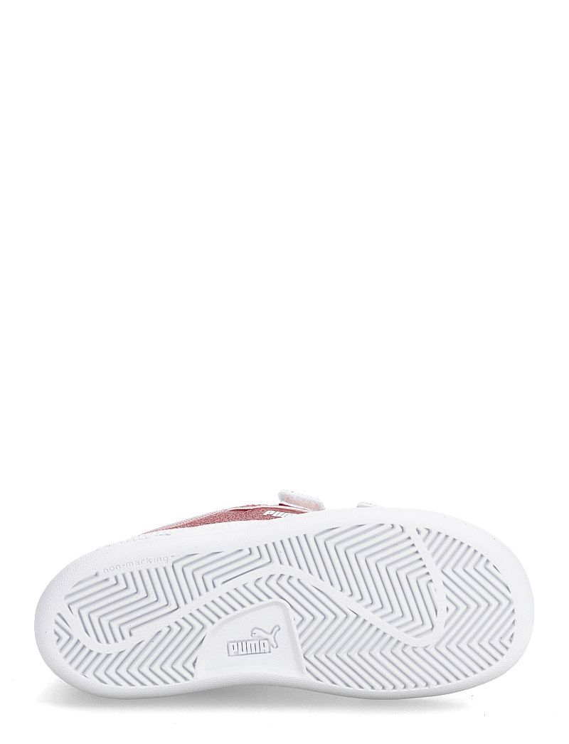 PUMA - Puma Smash 3.0 Glitz Glam V Inf - kleding - peach smoothie-puma white - 4