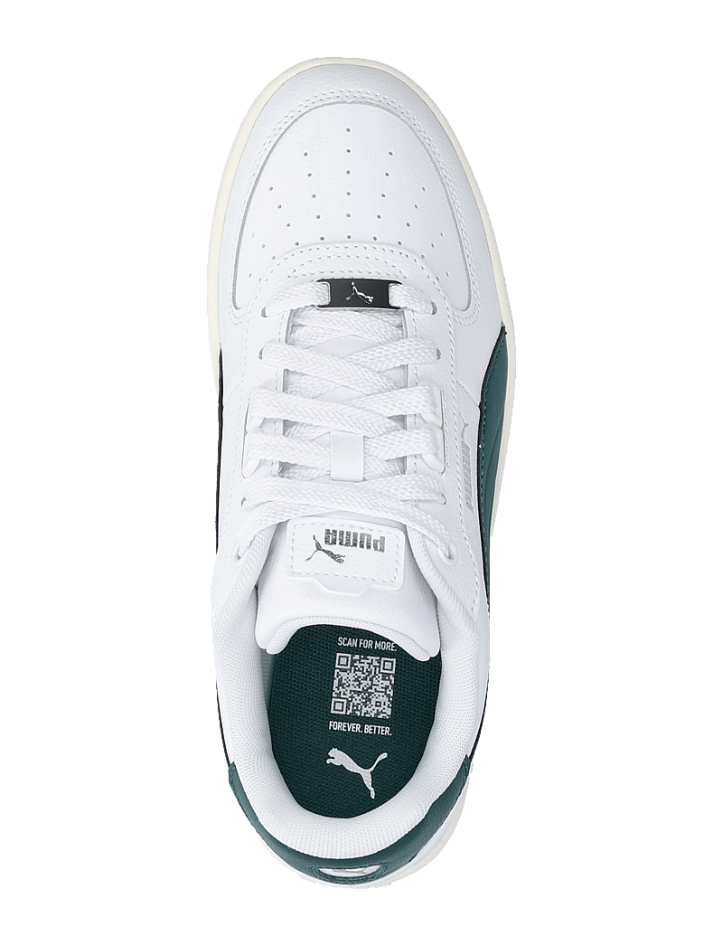 PUMA - Puma Caven 2.0 Lux - låga sneakers - puma white-dark myrtle-warm white - 3