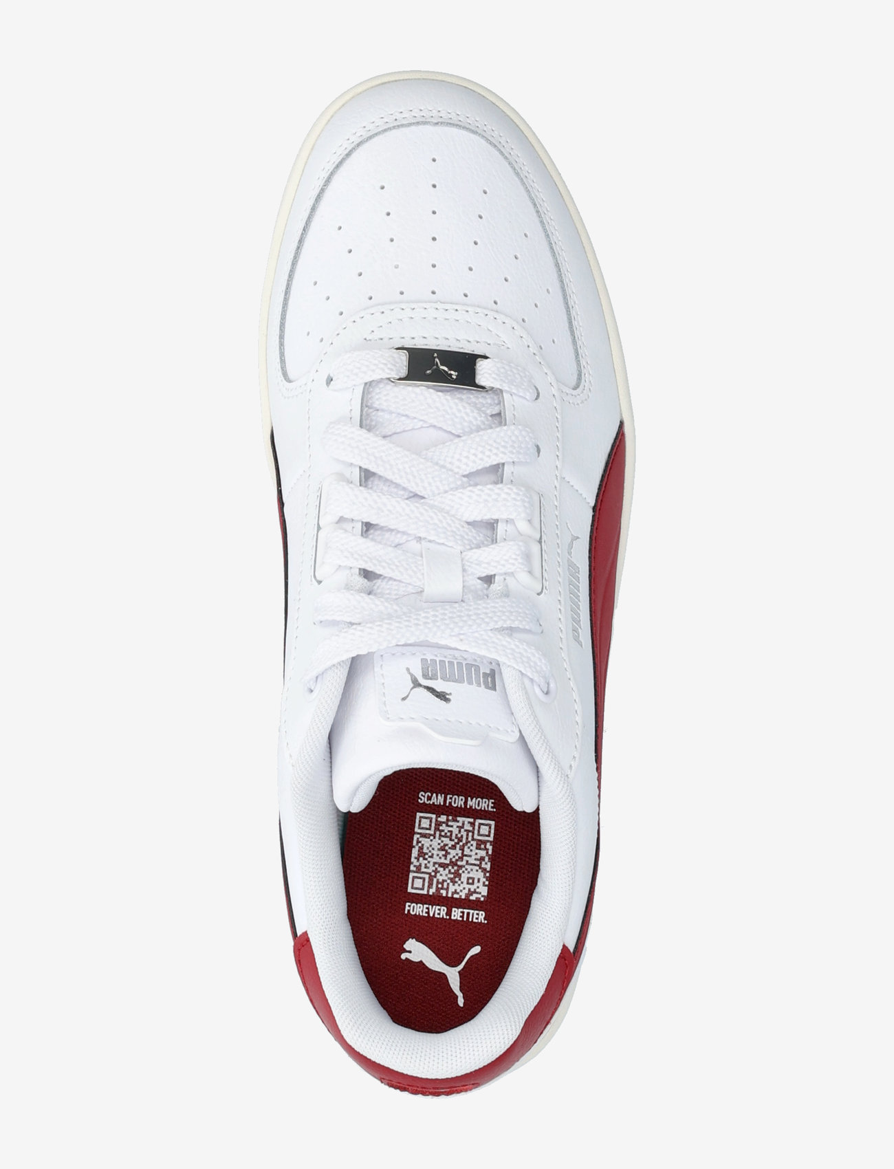 PUMA - Puma Caven 2.0 Lux - lave sneakers - puma white-dark crimson-warm white - 3