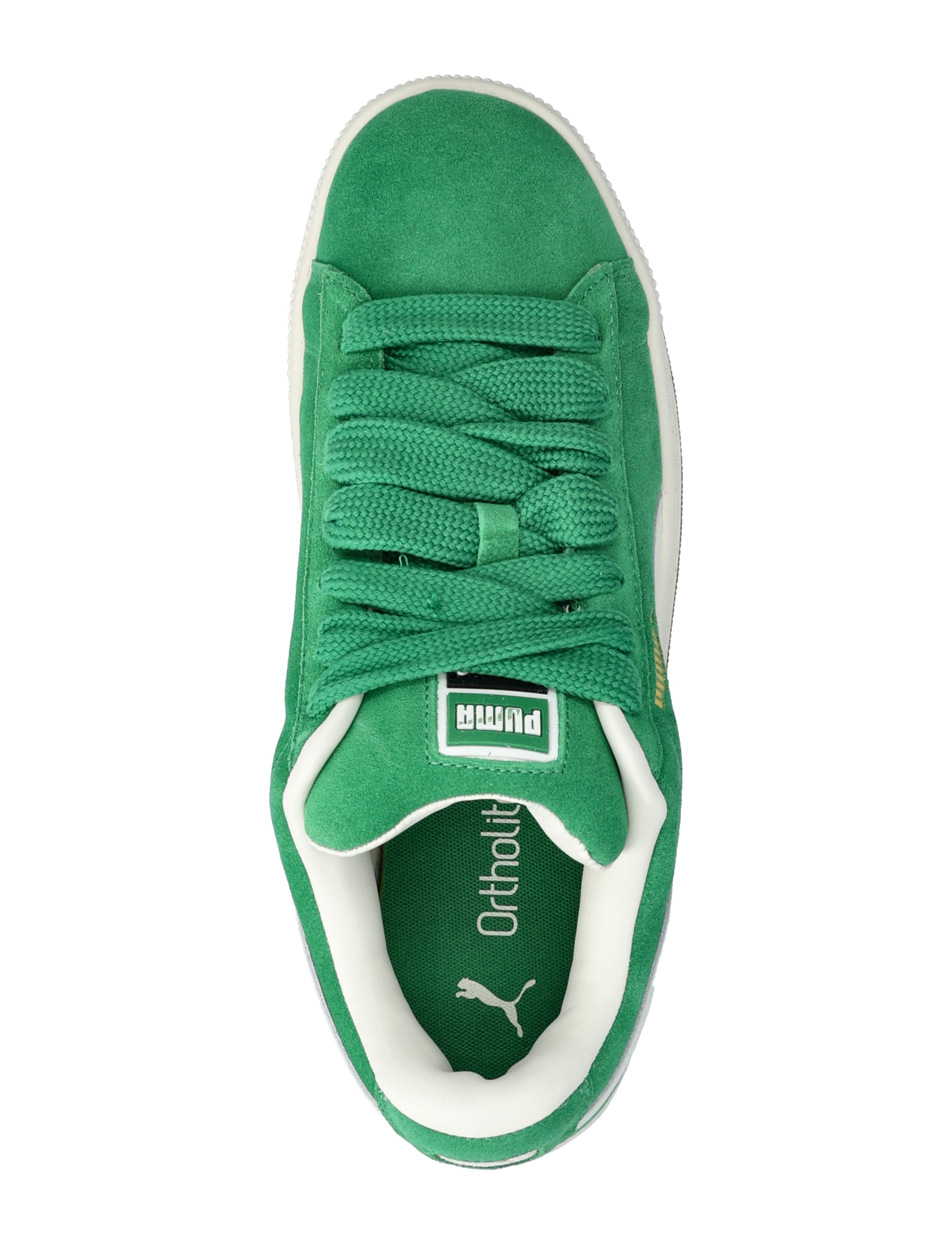 PUMA - Suede XL - madala säärega tossud - archive green-vapor gray - 3