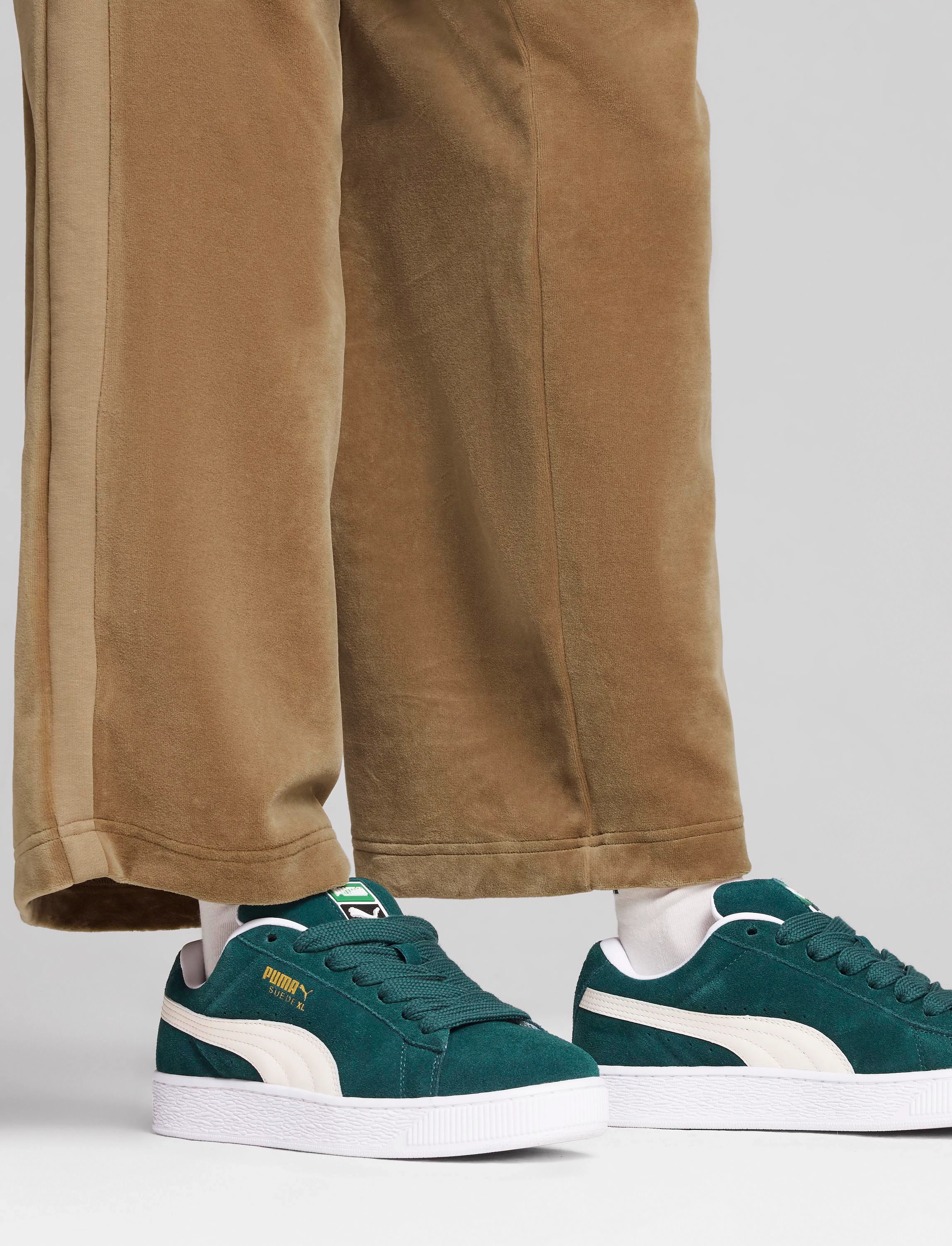 PUMA Suede Xl, 35.5, Sneakers, Grün - Low-top Frauen