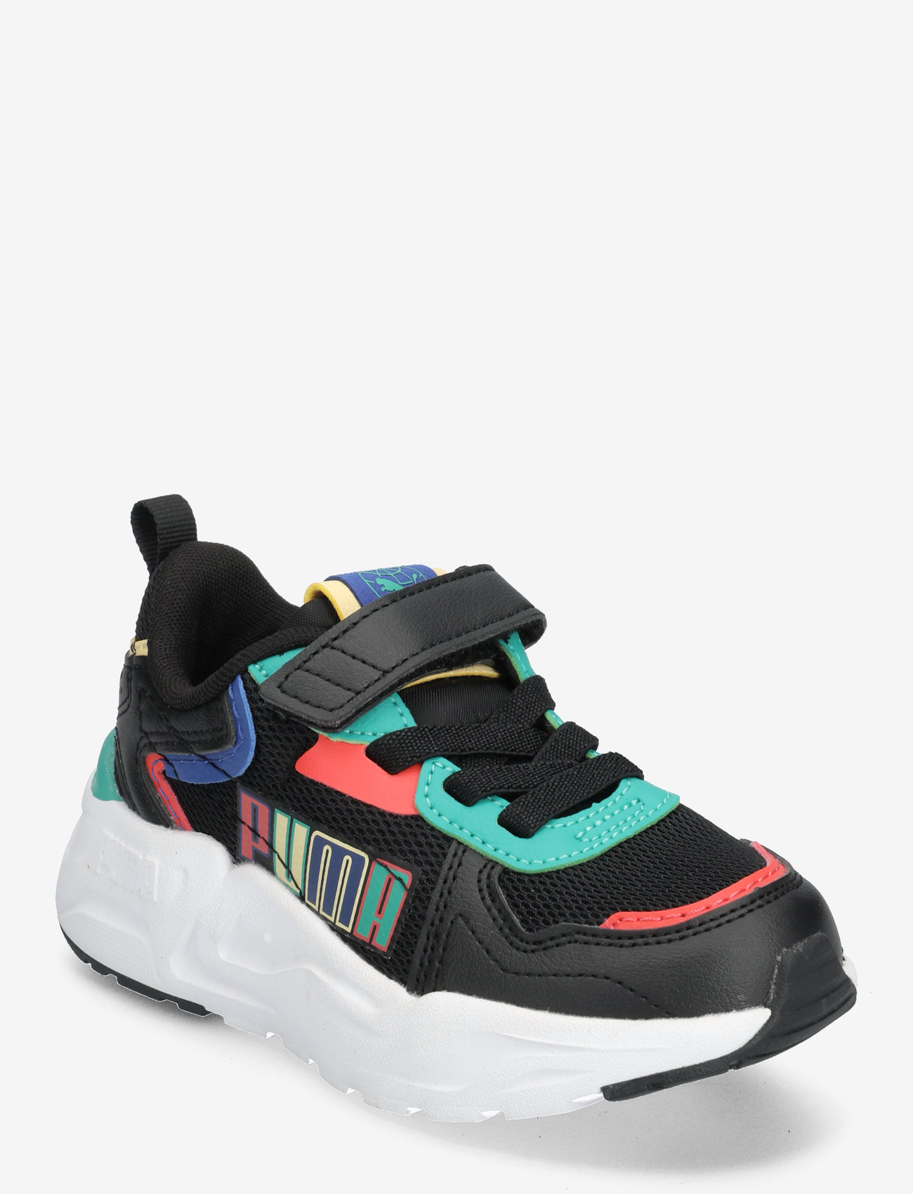 PUMA - Trinity Lite Ready, Set, Better AC+ PS - puma black-sparkling green-cobalt glaze-active red - 0