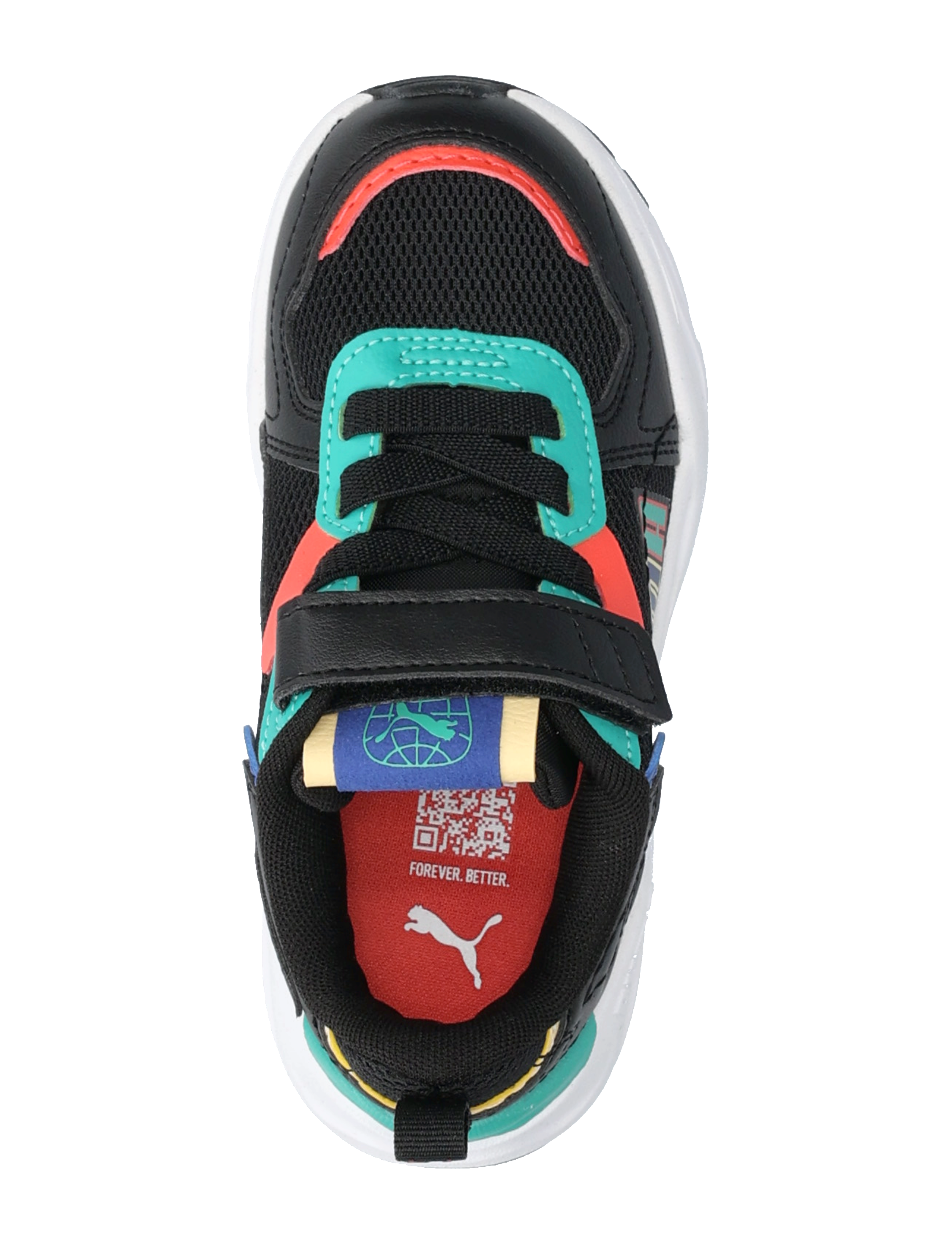 PUMA - Trinity Lite Ready, Set, Better AC+ PS - puma black-sparkling green-cobalt glaze-active red - 3